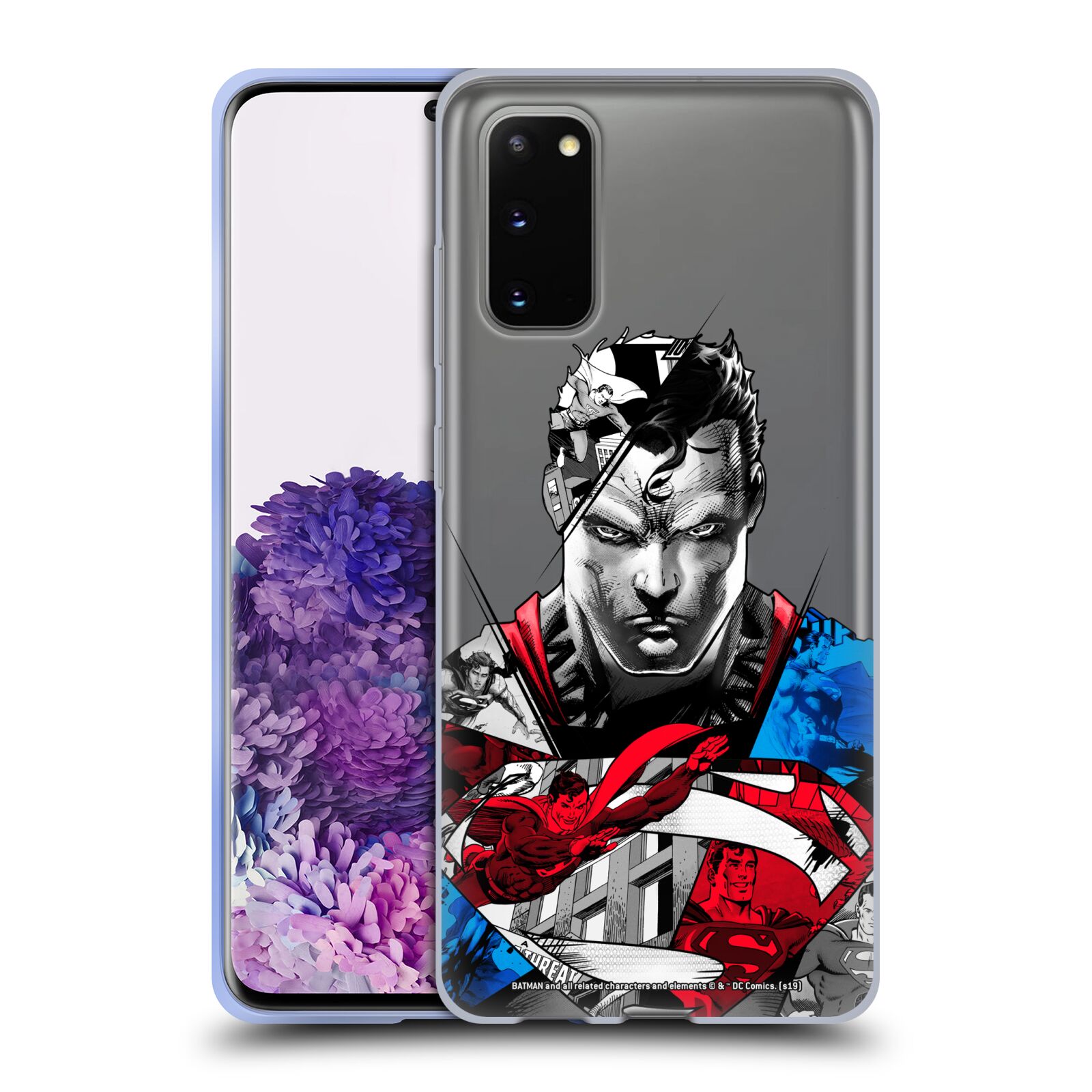 OFFICIAL SUPERMAN DC COMICS 80TH ANNIVERSARY SOFT GEL CASE FOR SAMSUNG PHONES 1 - Picture 8 of 11