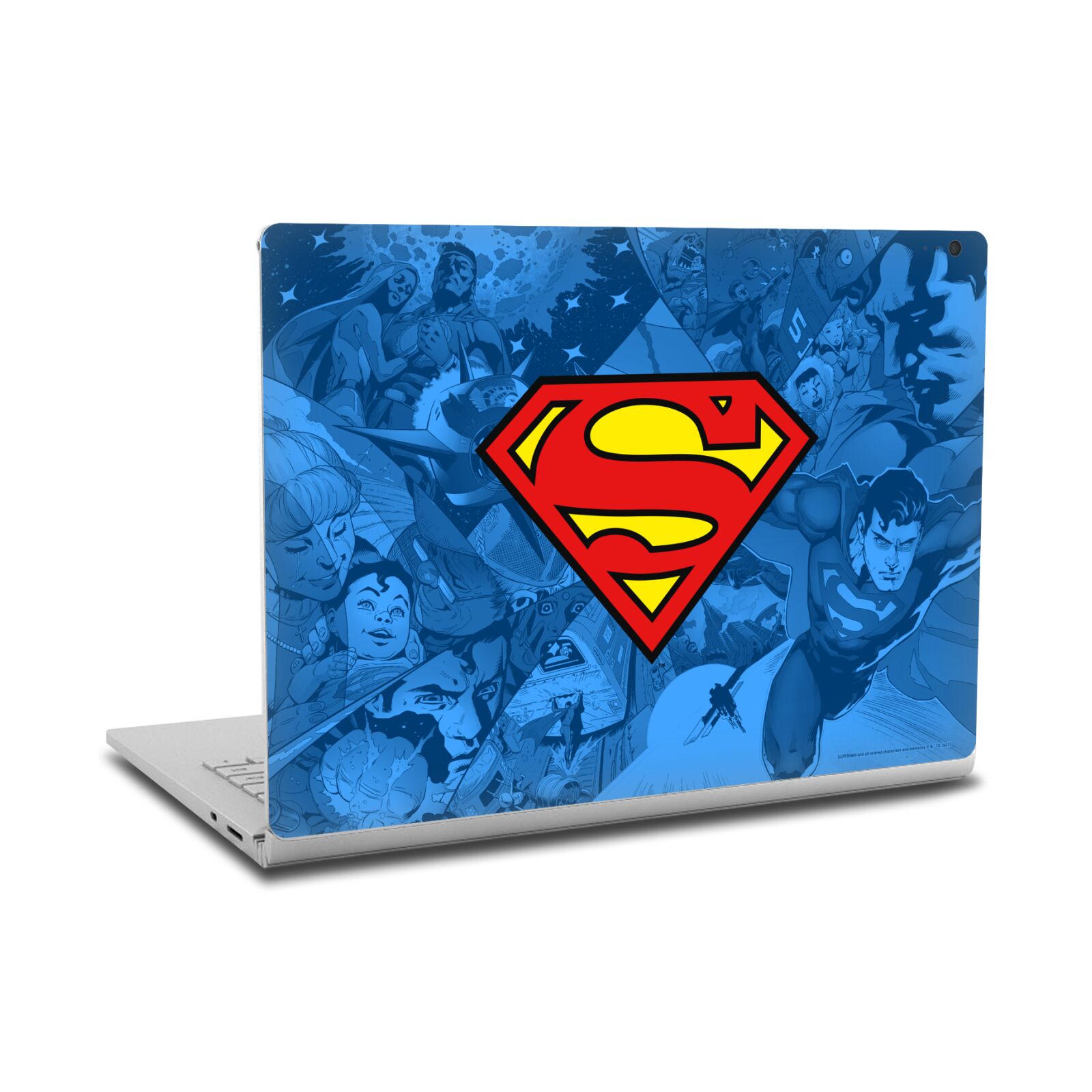 SUPERMAN DC COMICS LOGOS AND COMIC BOOK VINYL SKIN DECAL FOR MICROSOFT SURFACE - Picture 8 of 12