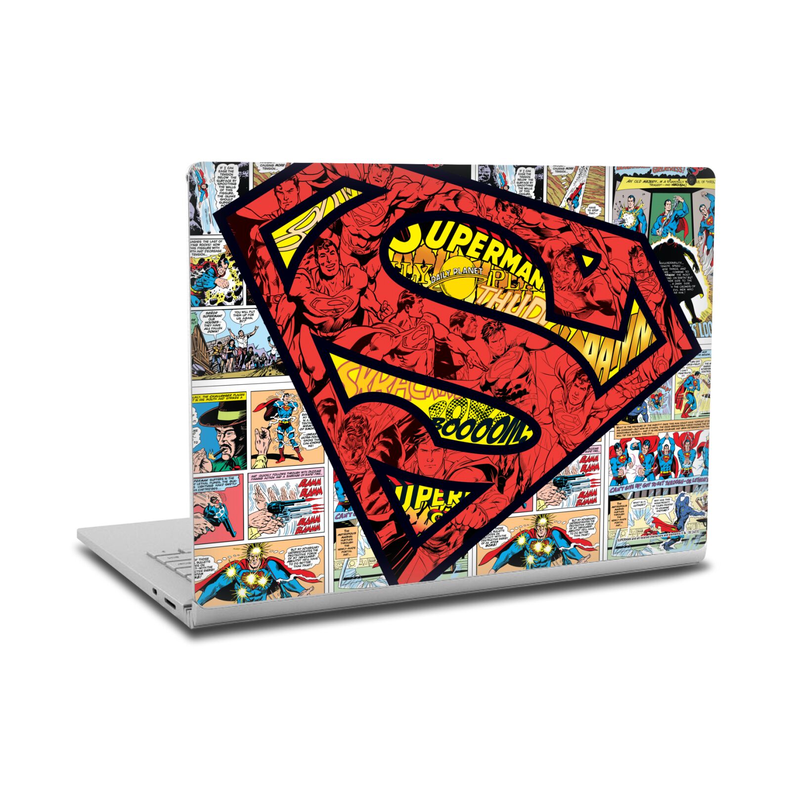 SUPERMAN DC COMICS LOGOS AND COMIC BOOK VINYL SKIN DECAL FOR MICROSOFT SURFACE - Picture 11 of 12