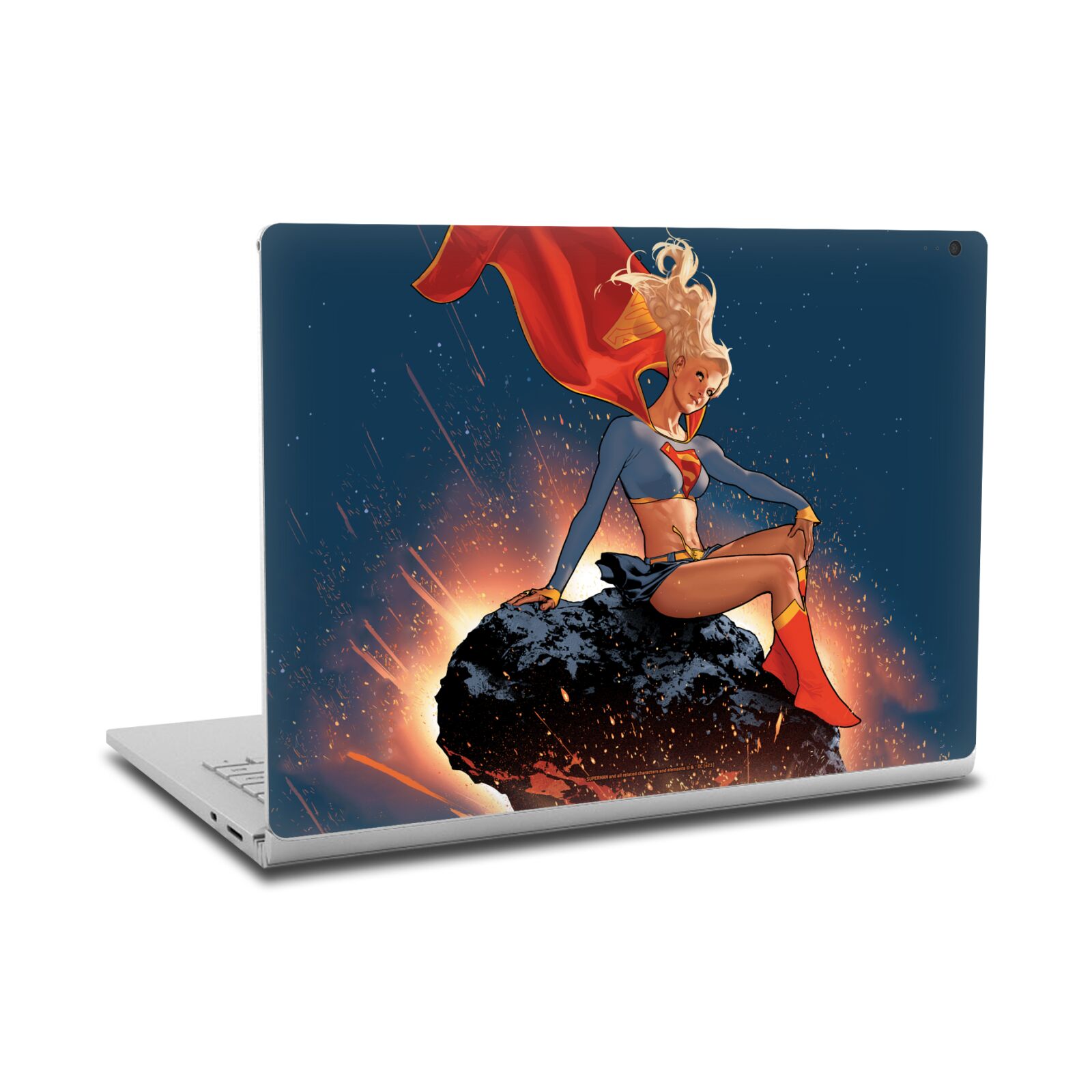 SUPERMAN DC COMICS LOGOS AND COMIC BOOK VINYL SKIN DECAL FOR MICROSOFT SURFACE - Picture 12 of 12