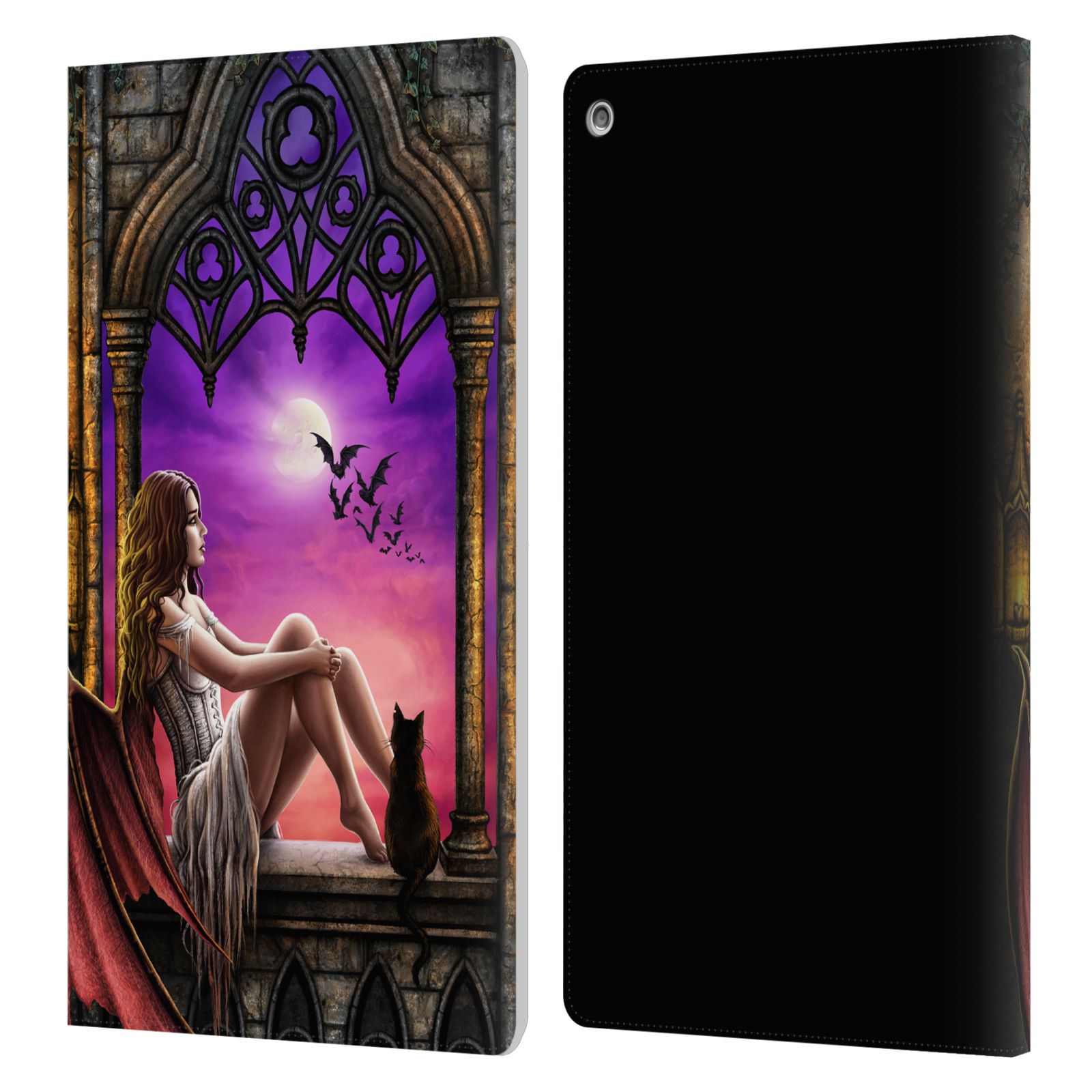 OFFICIAL SARAH RICHTER FANTASY LEATHER BOOK WALLET CASE COVER FOR AMAZON FIRE - 第 8/16 張圖片