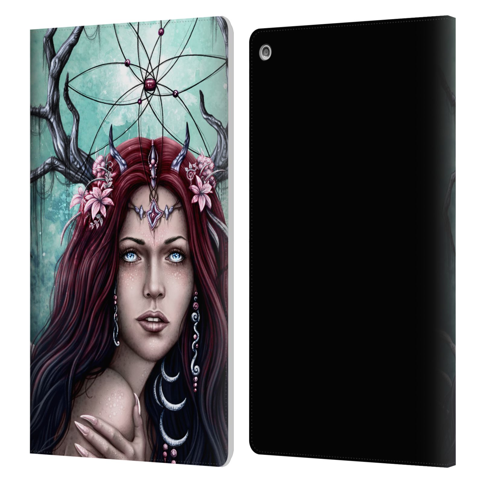 OFFICIAL SARAH RICHTER FANTASY LEATHER BOOK WALLET CASE COVER FOR AMAZON FIRE - 第 9/16 張圖片