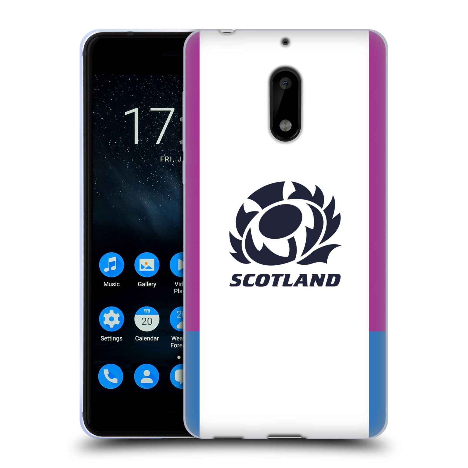 OFFICIAL SCOTLAND RUGBY CREST KIT 2021/22 SOFT GEL CASE FOR NOKIA PHONES 1 - 第 8/9 張圖片