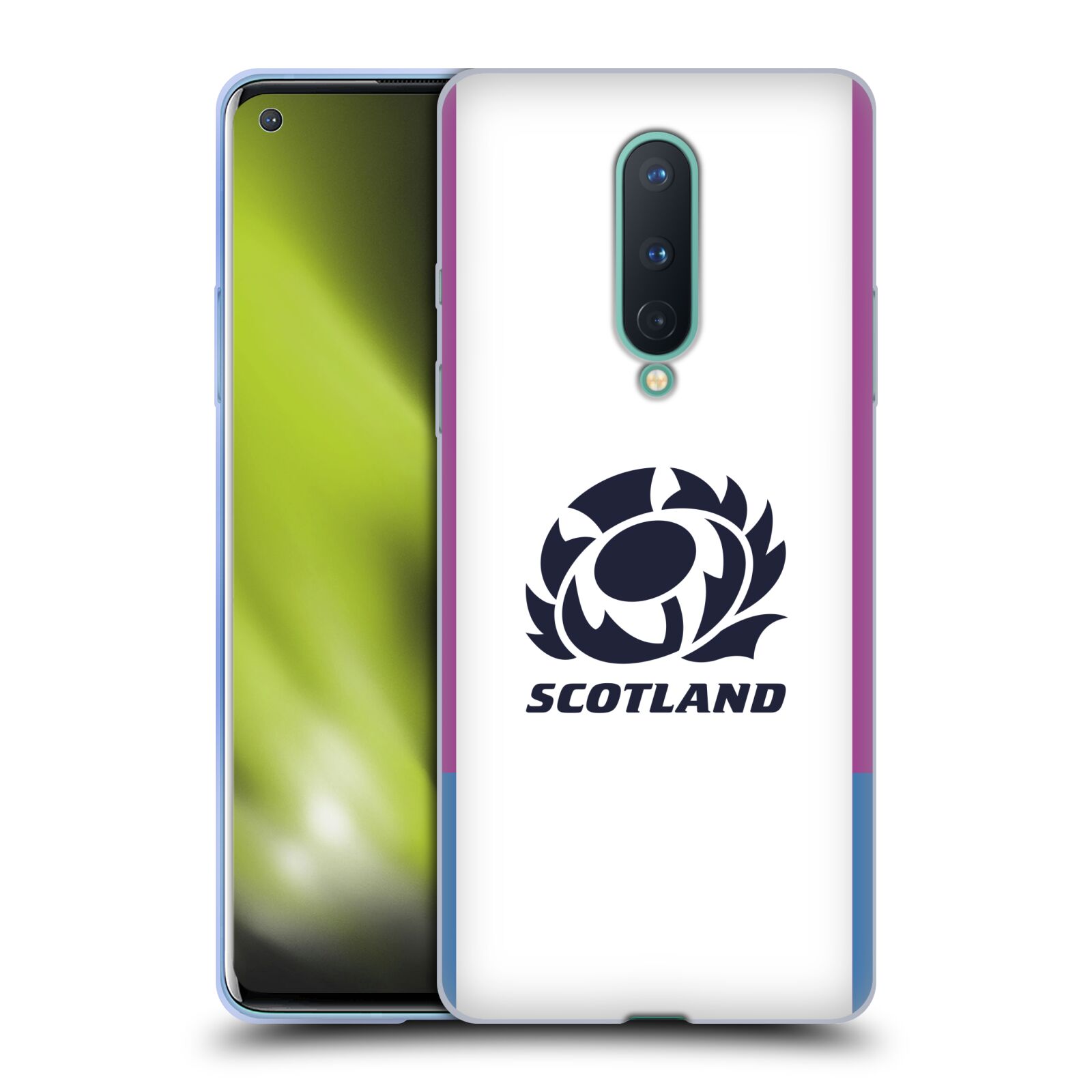 KIT OFICIAL DE CREST DE RUGBY ESCOCESA 2021/22 ESTUCHE DE GEL PARA TELÉFONOS GOOGLE ONEPLUS - Imagen 8 de 9