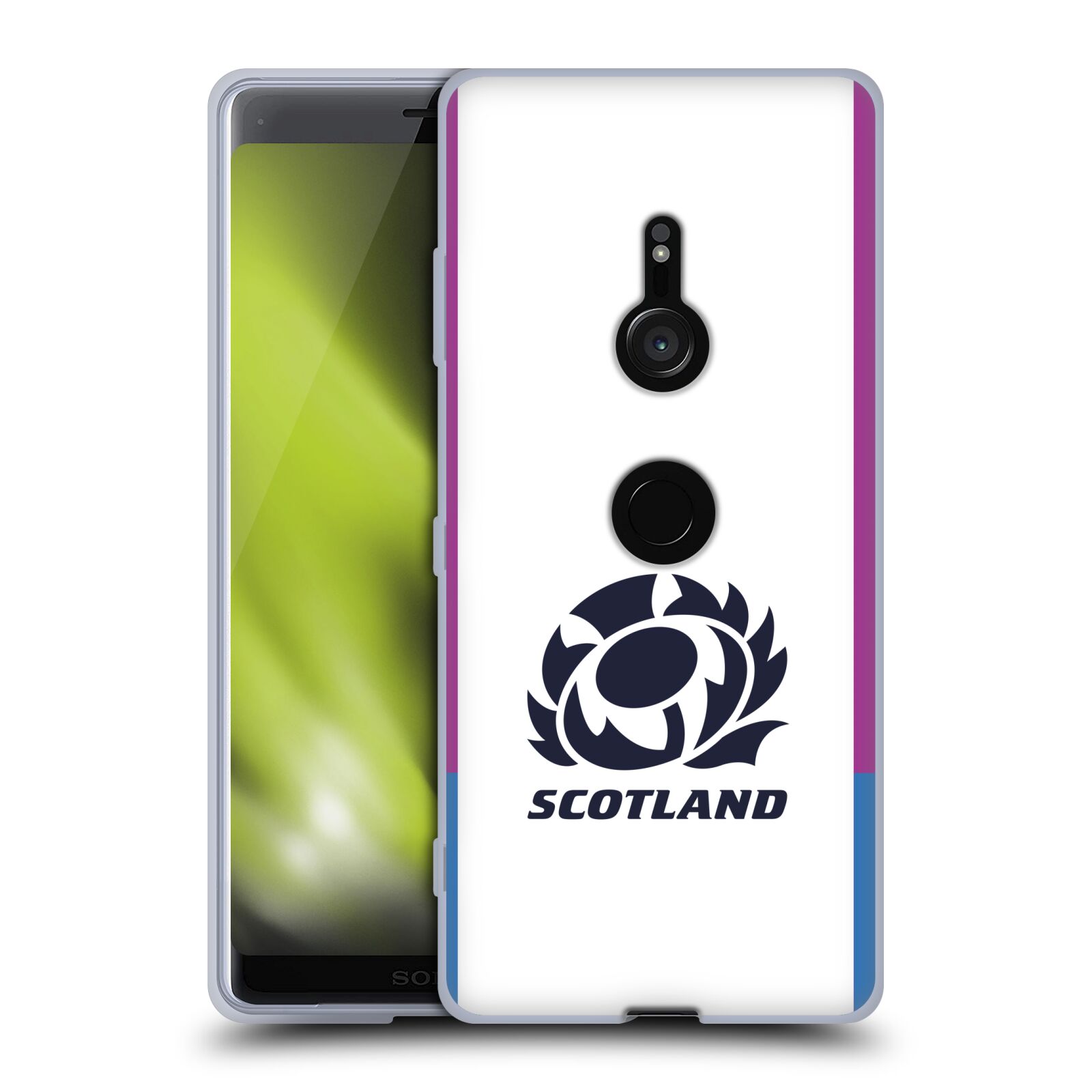 KIT OFICIAL ESCOCIA RUGBY CREST 2021/22 FUNDA GEL SUAVE PARA TELÉFONOS SONY 1 - Imagen 8 de 9