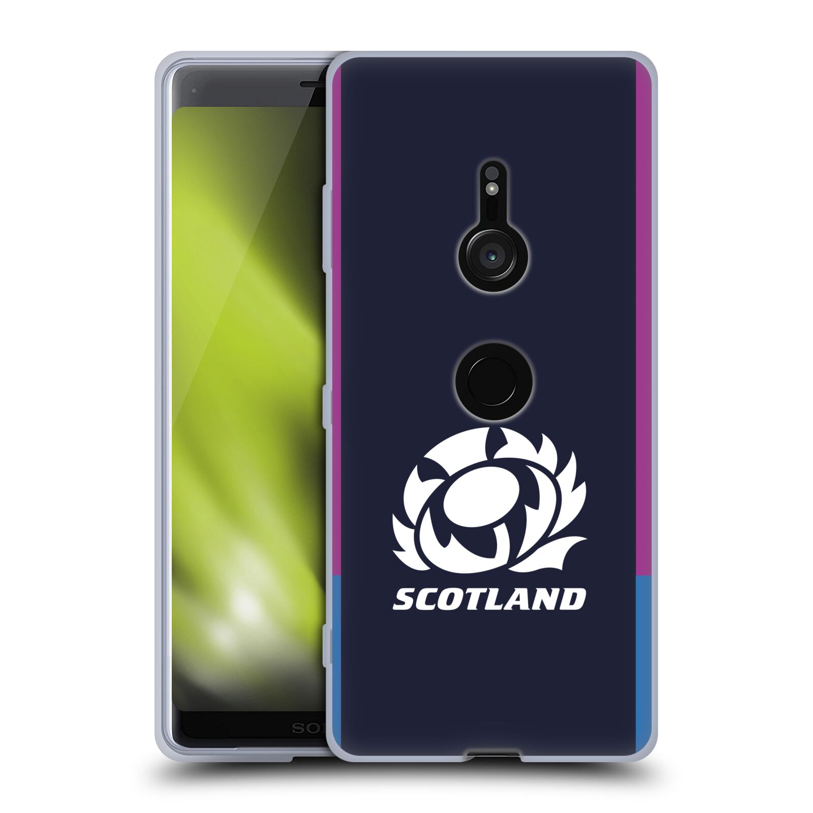 KIT OFICIAL ESCOCIA RUGBY CREST 2021/22 FUNDA GEL SUAVE PARA TELÉFONOS SONY 1 - Imagen 9 de 9