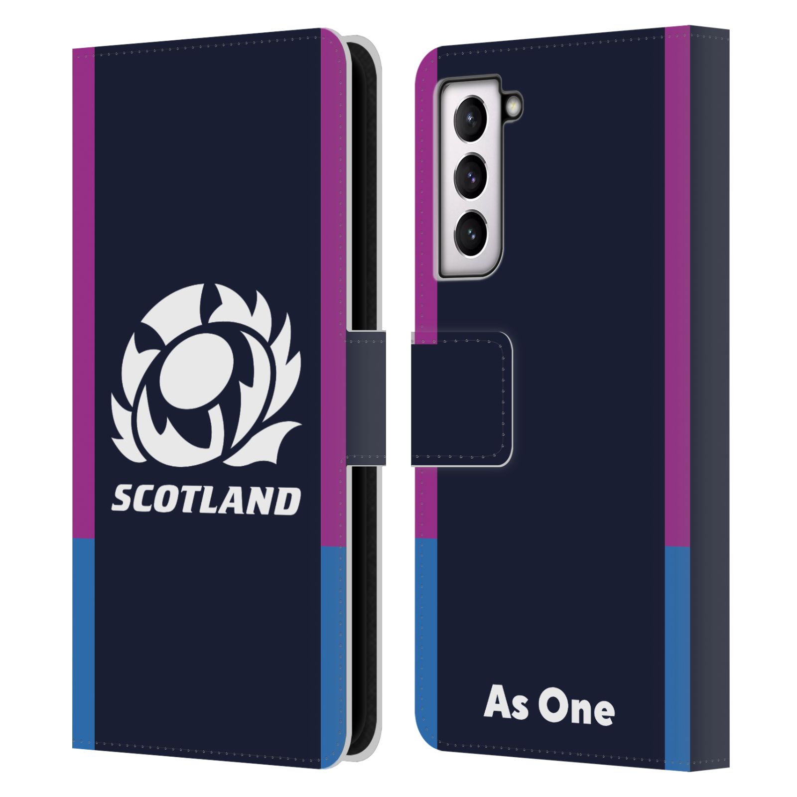 OFFICIAL SCOTLAND RUGBY CREST KIT 2021/22 LEATHER BOOK CASE FOR SAMSUNG PHONES 4 - 第 8/8 張圖片