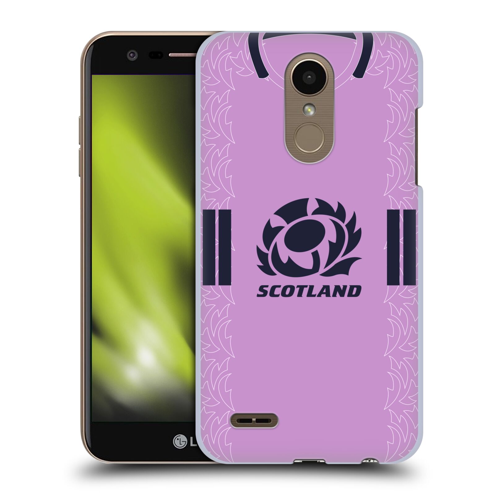 OFFICIAL SCOTLAND RUGBY 2022/23 CREST KIT HARD BACK CASE FOR LG PHONES 1 - 第 8/9 張圖片