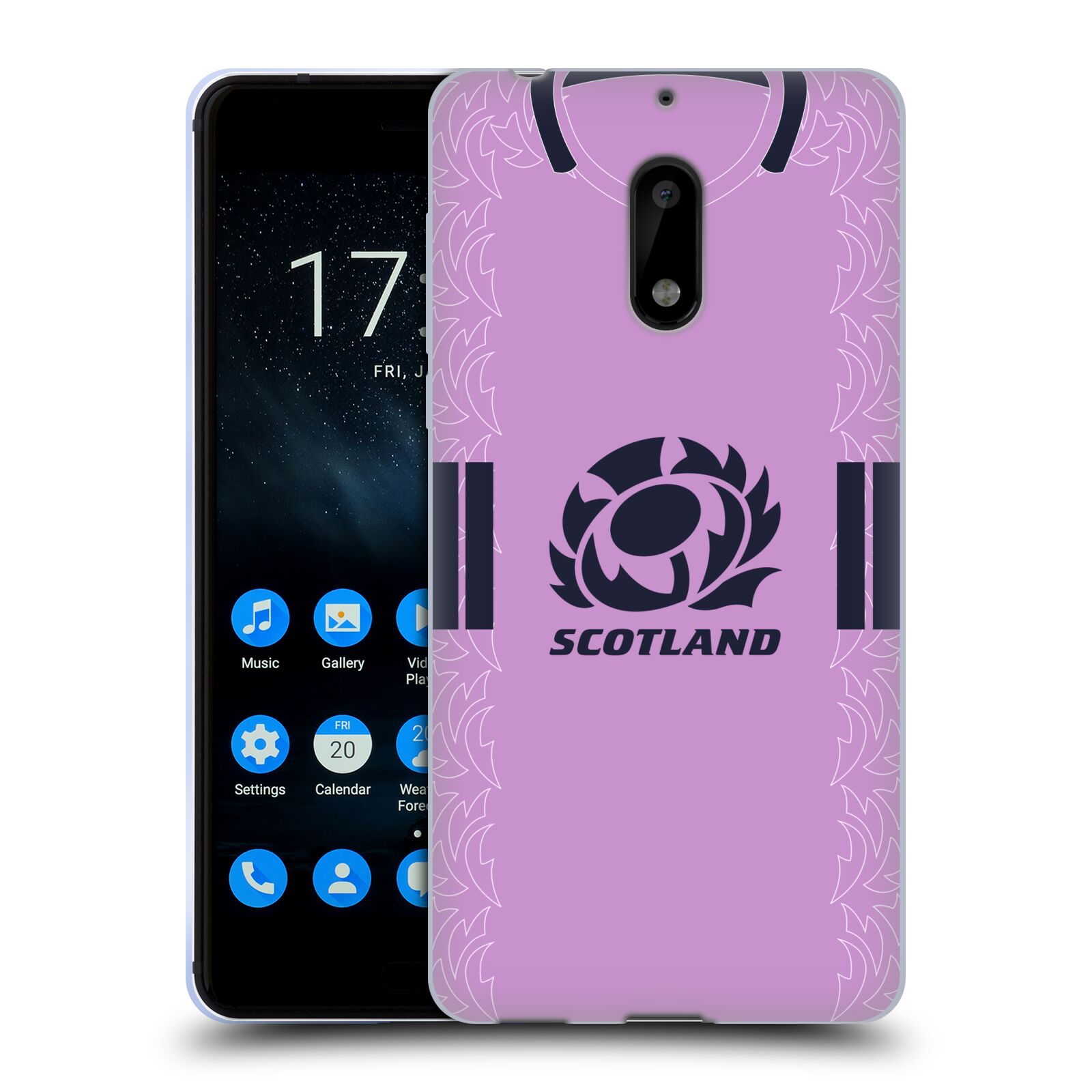 OFFICIAL SCOTLAND RUGBY 2022/23 CREST KIT GEL CASE FOR NOKIA PHONES 1 - 第 8/9 張圖片