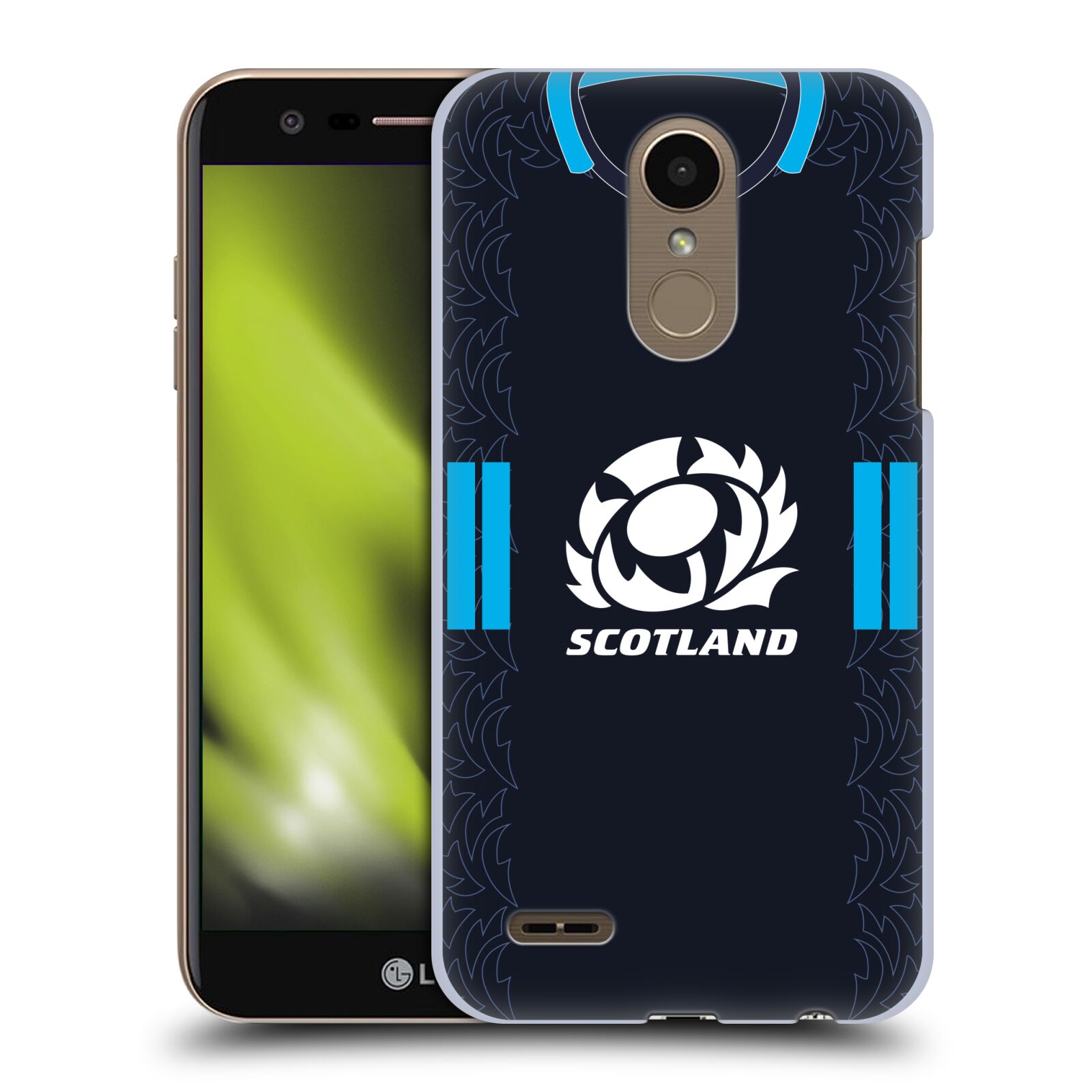OFFICIAL SCOTLAND RUGBY 2022/23 CREST KIT HARD BACK CASE FOR LG PHONES 1 - 第 9/9 張圖片