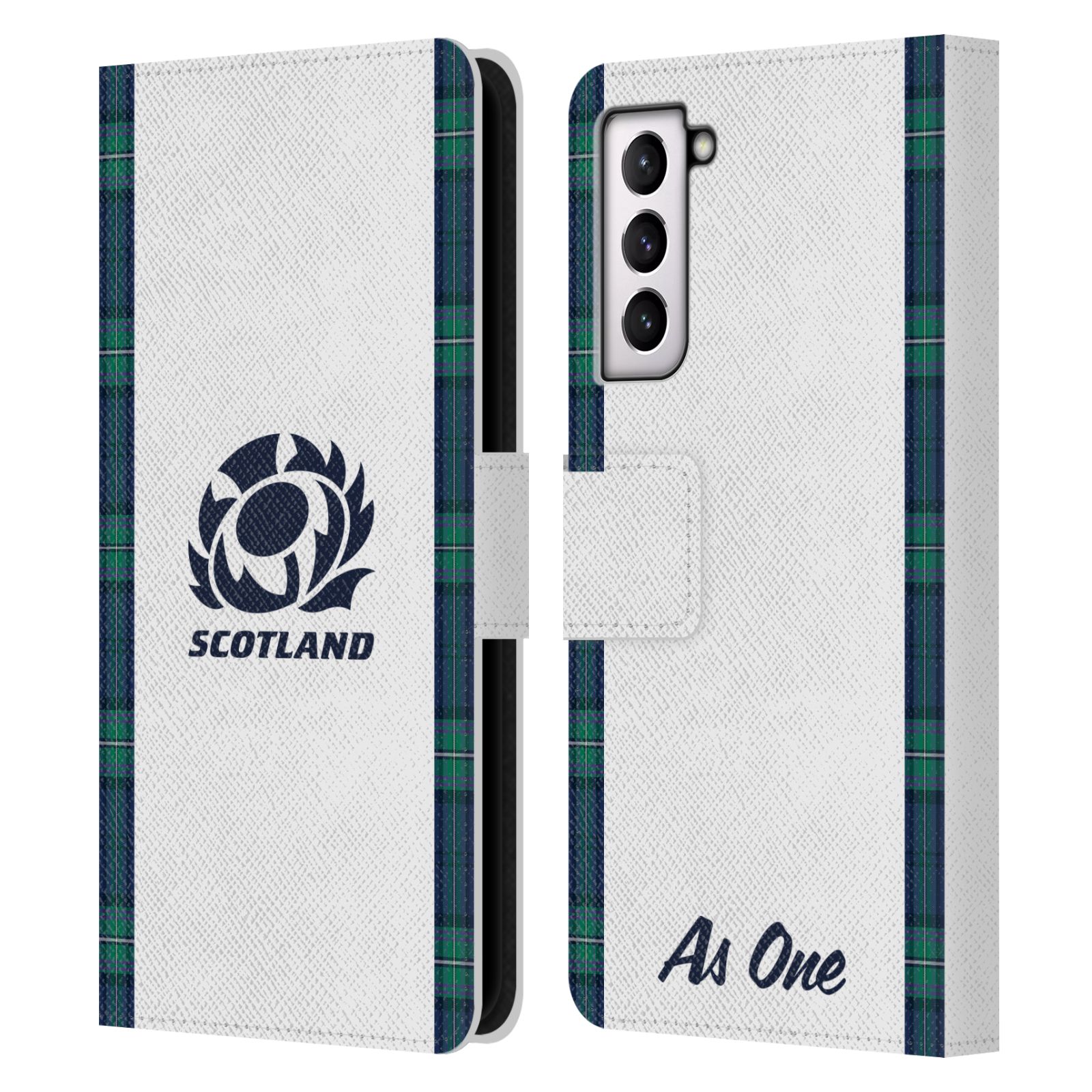 OFFICIAL SCOTLAND RUGBY 2023/24 CREST KIT LEATHER BOOK CASE FOR SAMSUNG PHONES 4 - 第 7/10 張圖片