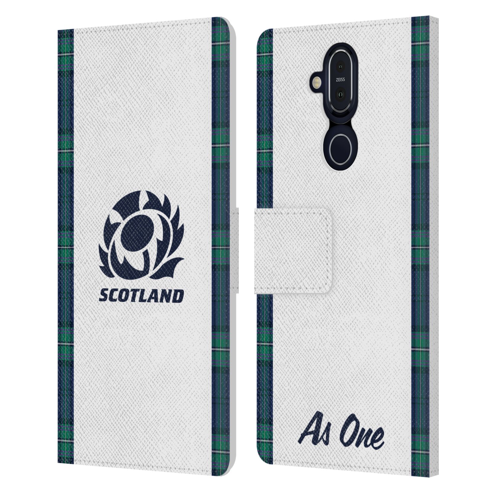 OFFICIAL SCOTLAND RUGBY 2023/24 CREST KIT LEATHER BOOK CASE FOR NOKIA PHONES - 第 7/10 張圖片