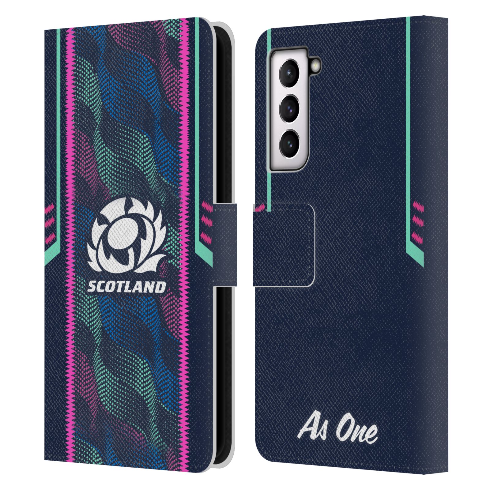 OFFICIAL SCOTLAND RUGBY 2023/24 CREST KIT LEATHER BOOK CASE FOR SAMSUNG PHONES 4 - 第 10/10 張圖片