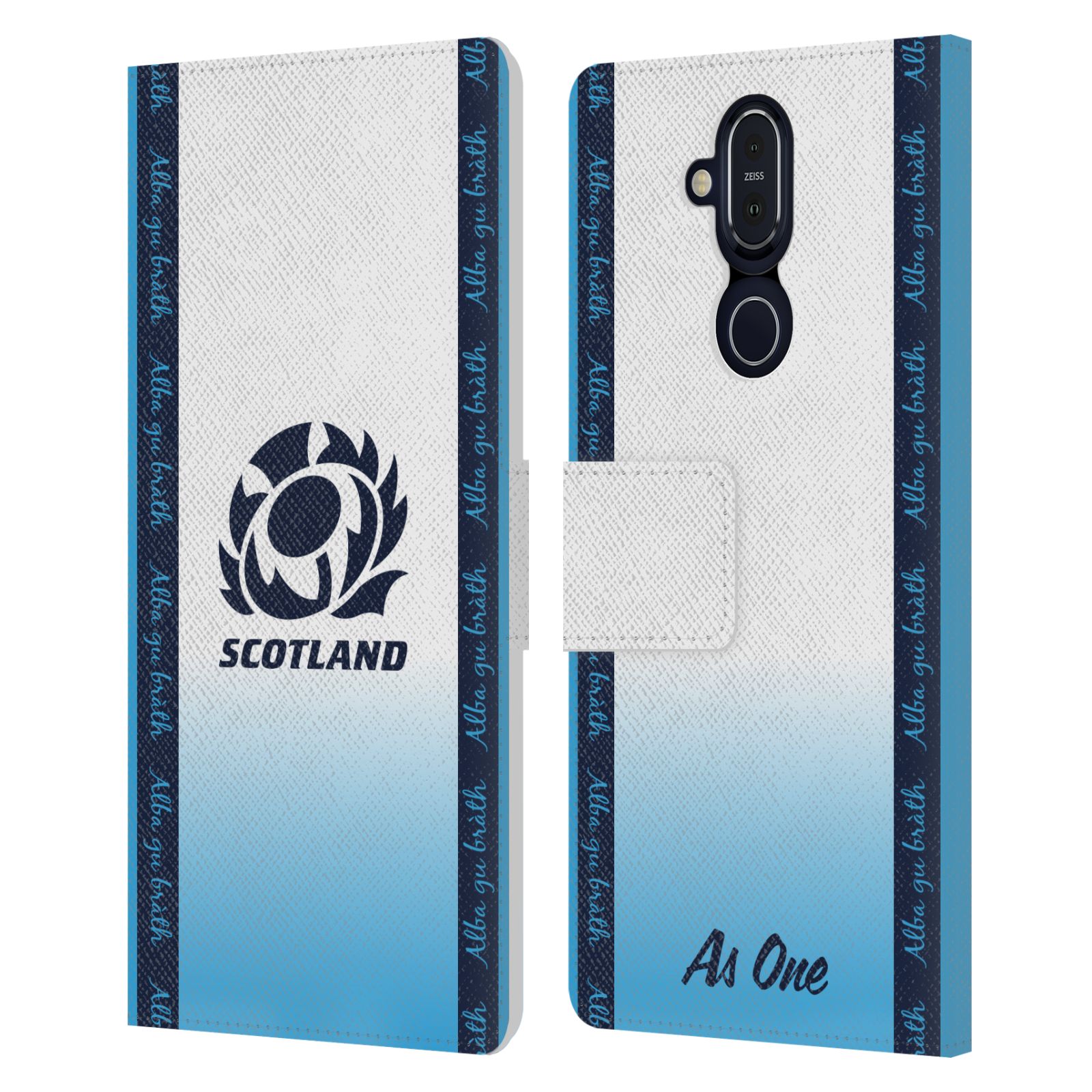 OFFICIAL SCOTLAND RUGBY 2024/25 CREST KIT LEATHER BOOK CASE FOR NOKIA PHONES - 第 7/9 張圖片