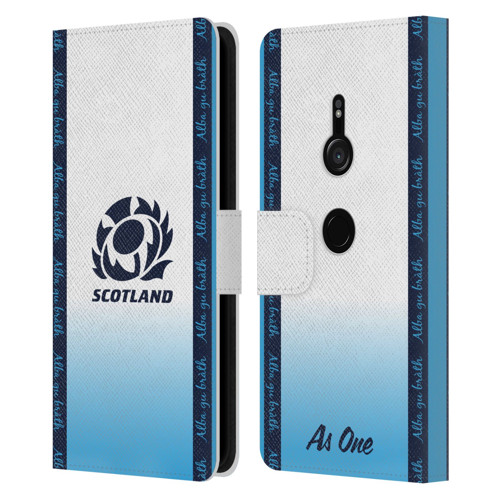 OFFICIAL SCOTLAND RUGBY 2024/25 CREST KIT LEATHER BOOK CASE FOR SONY PHONES 1 - 第 7/9 張圖片