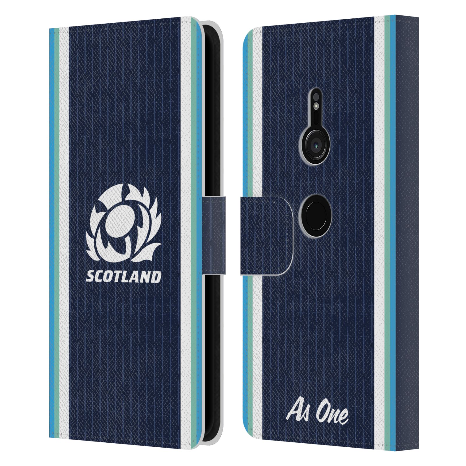 OFFICIAL SCOTLAND RUGBY 2024/25 CREST KIT LEATHER BOOK CASE FOR SONY PHONES 1 - 第 8/9 張圖片