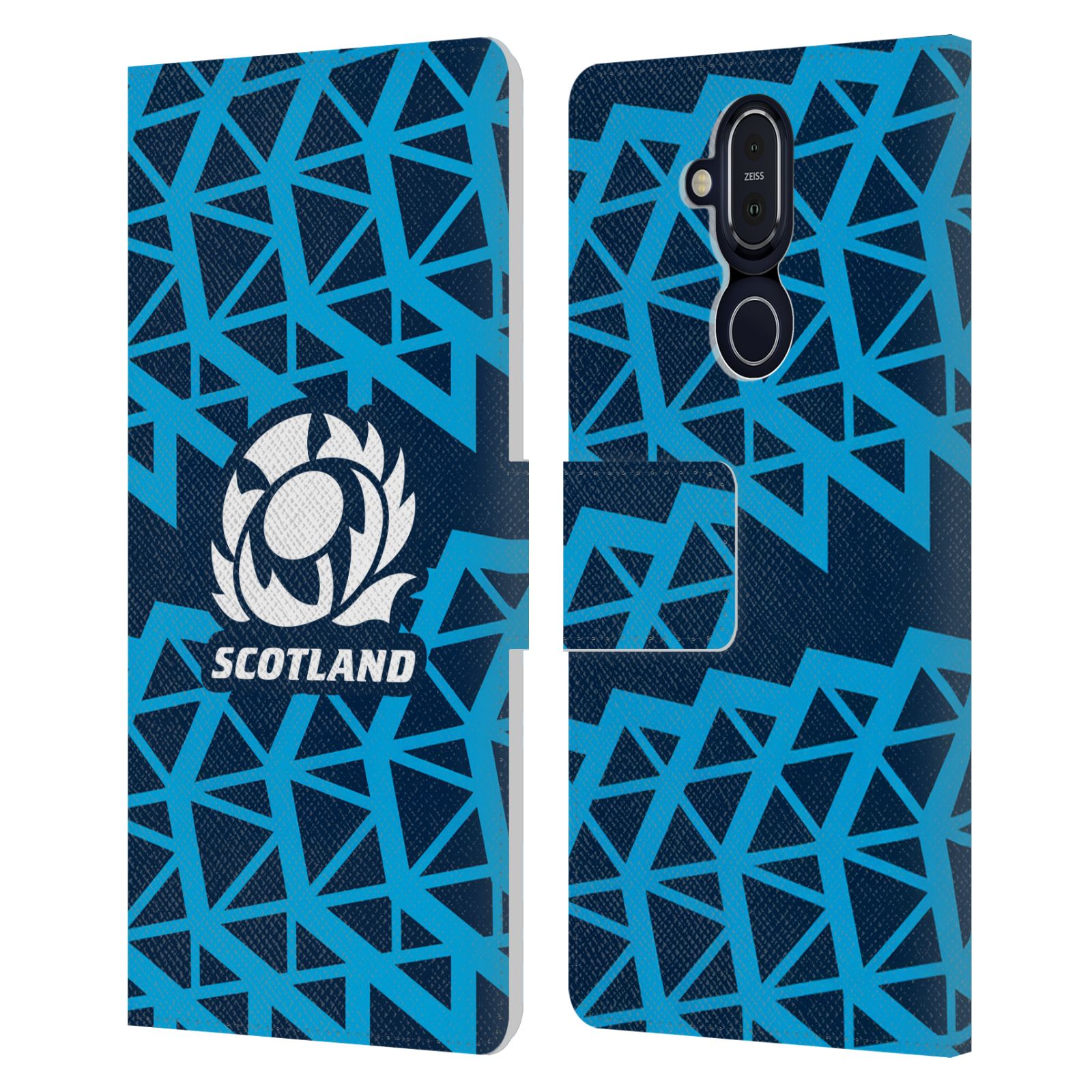KIT ESCUDO OFICIAL ESCOCIA RUGBY 2025/26 FUNDA LIBRO CUERO PARA TELÉFONOS NOKIA - Imagen 9 de 9