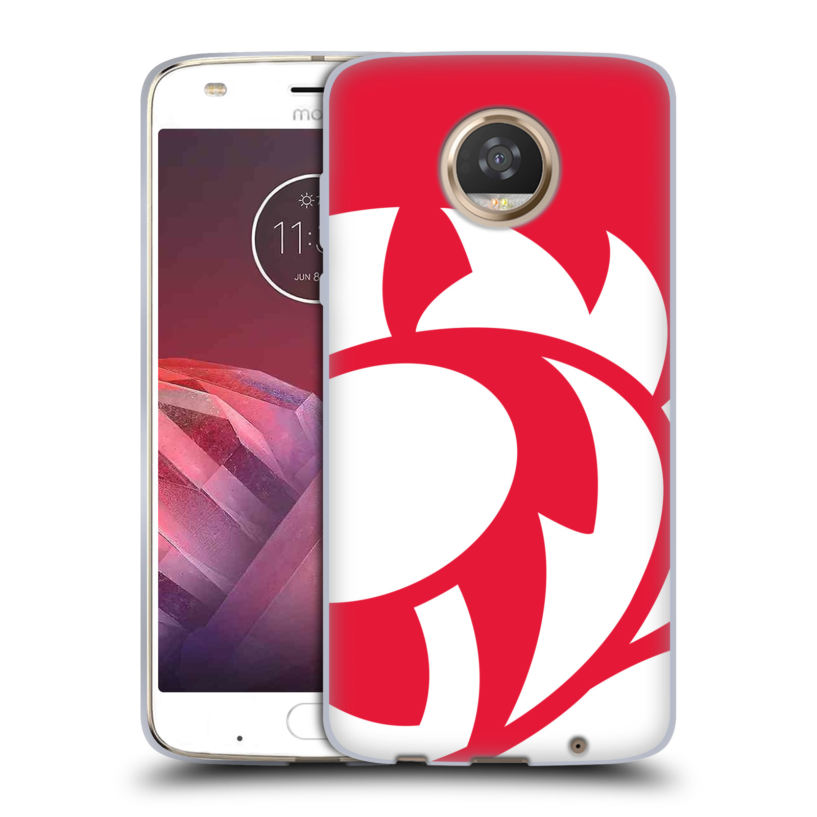 FUNDA OFICIAL DE GEL SUAVE DE CARDO DE GRAN TAMAÑO SCOTLAND RUGBY PARA TELÉFONOS MOTOROLA 2 - Imagen 10 de 14