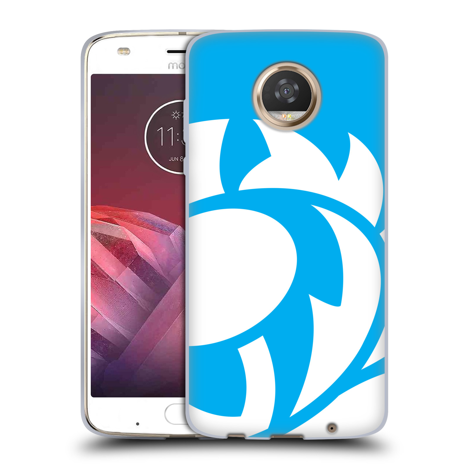 FUNDA OFICIAL DE GEL SUAVE DE CARDO DE GRAN TAMAÑO SCOTLAND RUGBY PARA TELÉFONOS MOTOROLA 2 - Imagen 14 de 14