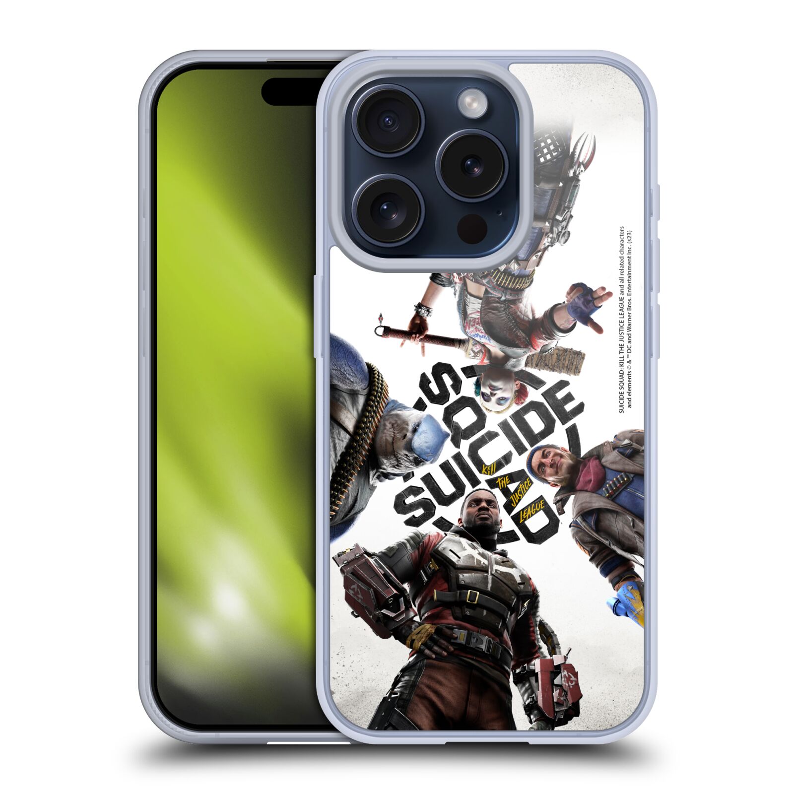 SUICIDE SQUAD: KILL THE JUSTICE LEAGUE KEY ART GEL CASE FOR APPLE iPHONE PHONES - Picture 12 of 12