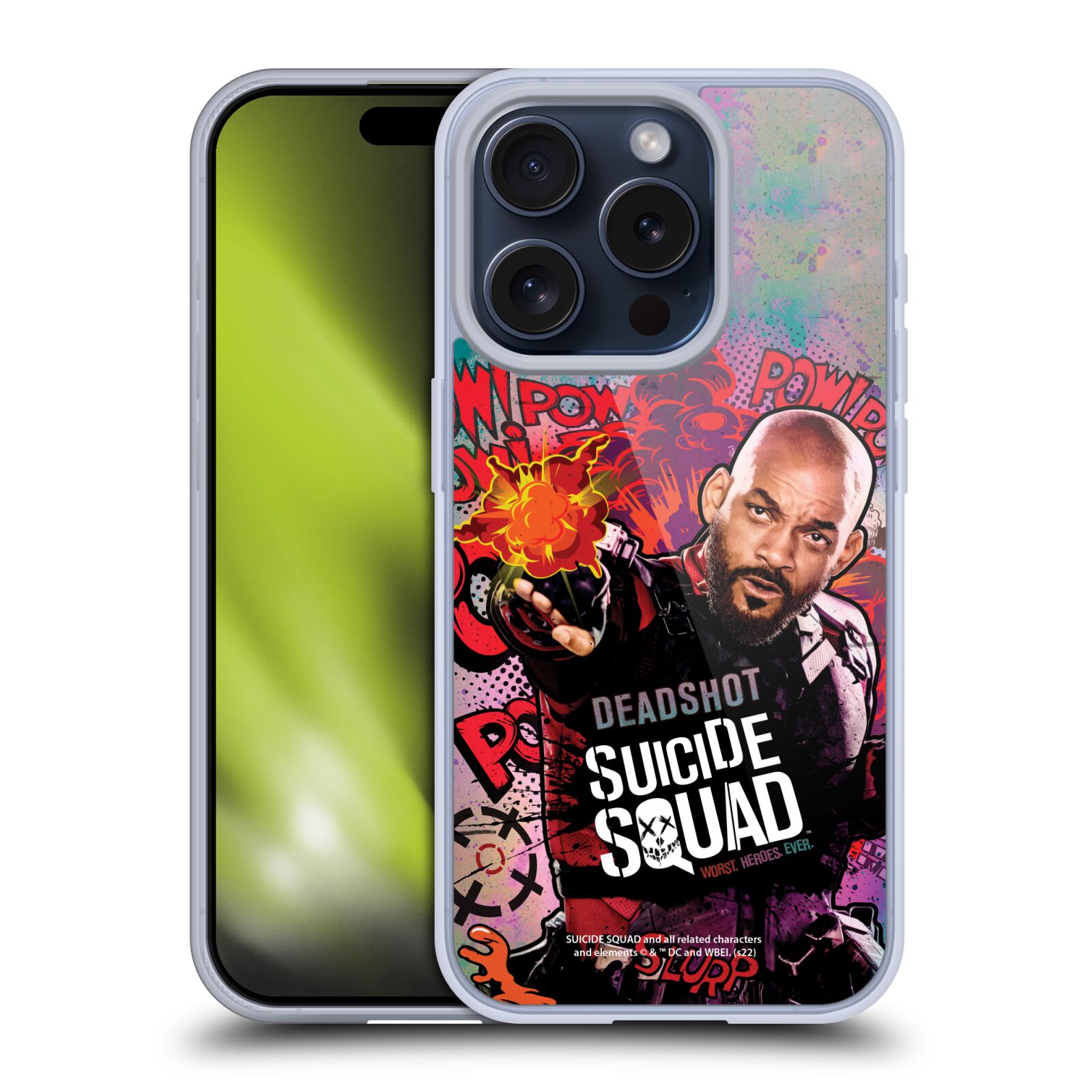 OFFICIAL SUICIDE SQUAD 2016 GRAPHICS SOFT GEL CASE FOR APPLE iPHONE PHONES