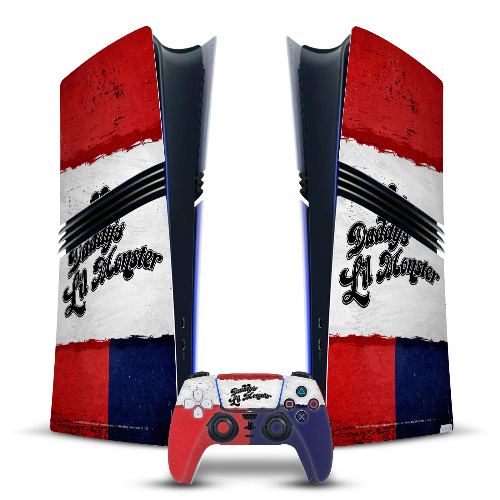 SUICIDE SQUAD 2016 GRAPHICS VINYL SKIN DECAL FOR PS5 PRO DIGITAL EDITION BUNDLE