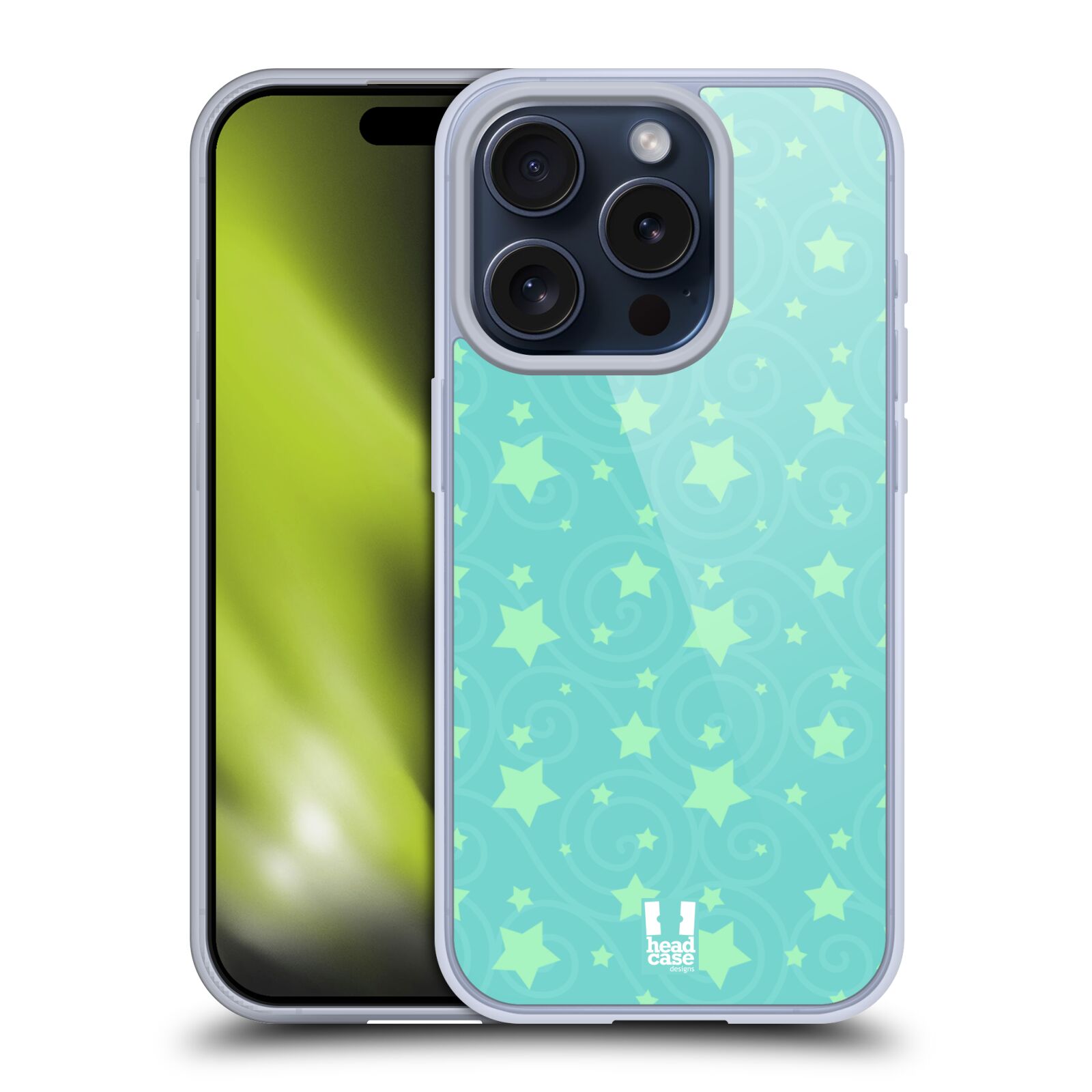 HEAD CASE DESIGNS STARS PATTERNS GEL CASE COMPATIBLE WITH APPLE iPHONE/MAGSAFE - Picture 10 of 13