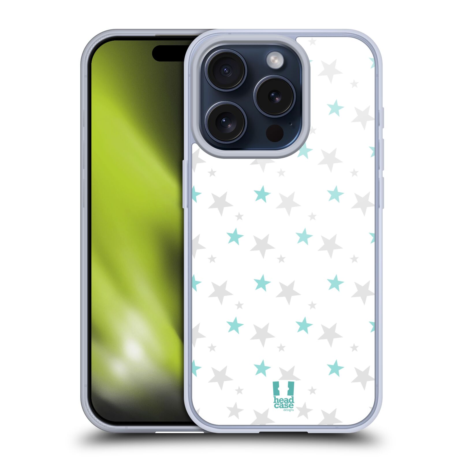 HEAD CASE DESIGNS STARS PATTERNS GEL CASE COMPATIBLE WITH APPLE iPHONE/MAGSAFE - Picture 13 of 13