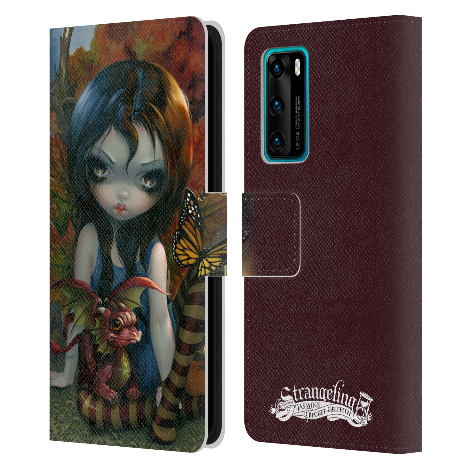 OFFICIAL STRANGELING DRAGON LEATHER BOOK WALLET CASE COVER FOR HUAWEI PHONES - Picture 7 of 11