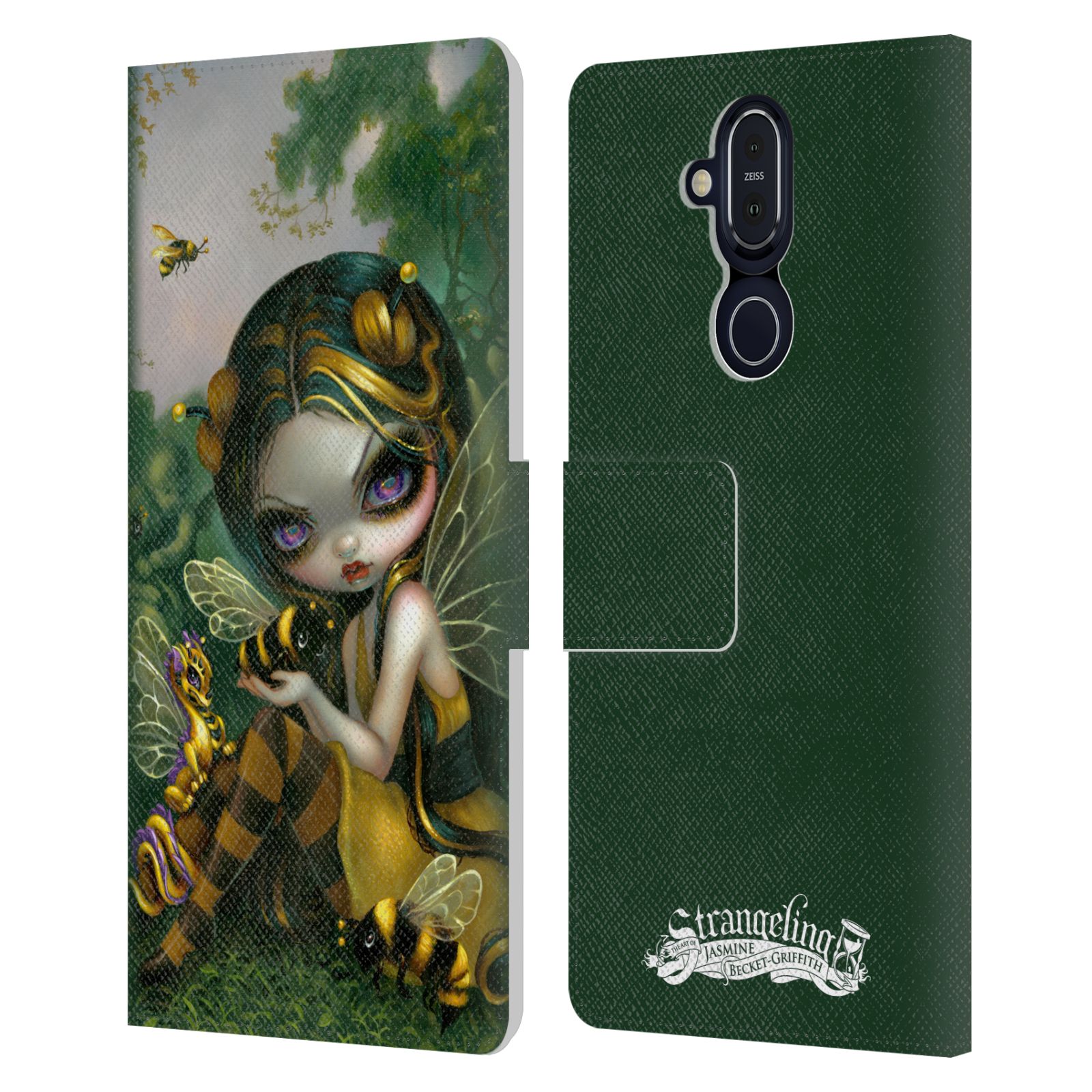 OFFICIAL STRANGELING DRAGON LEATHER BOOK WALLET CASE FOR MICROSOFT NOKIA PHONES - Picture 8 of 15