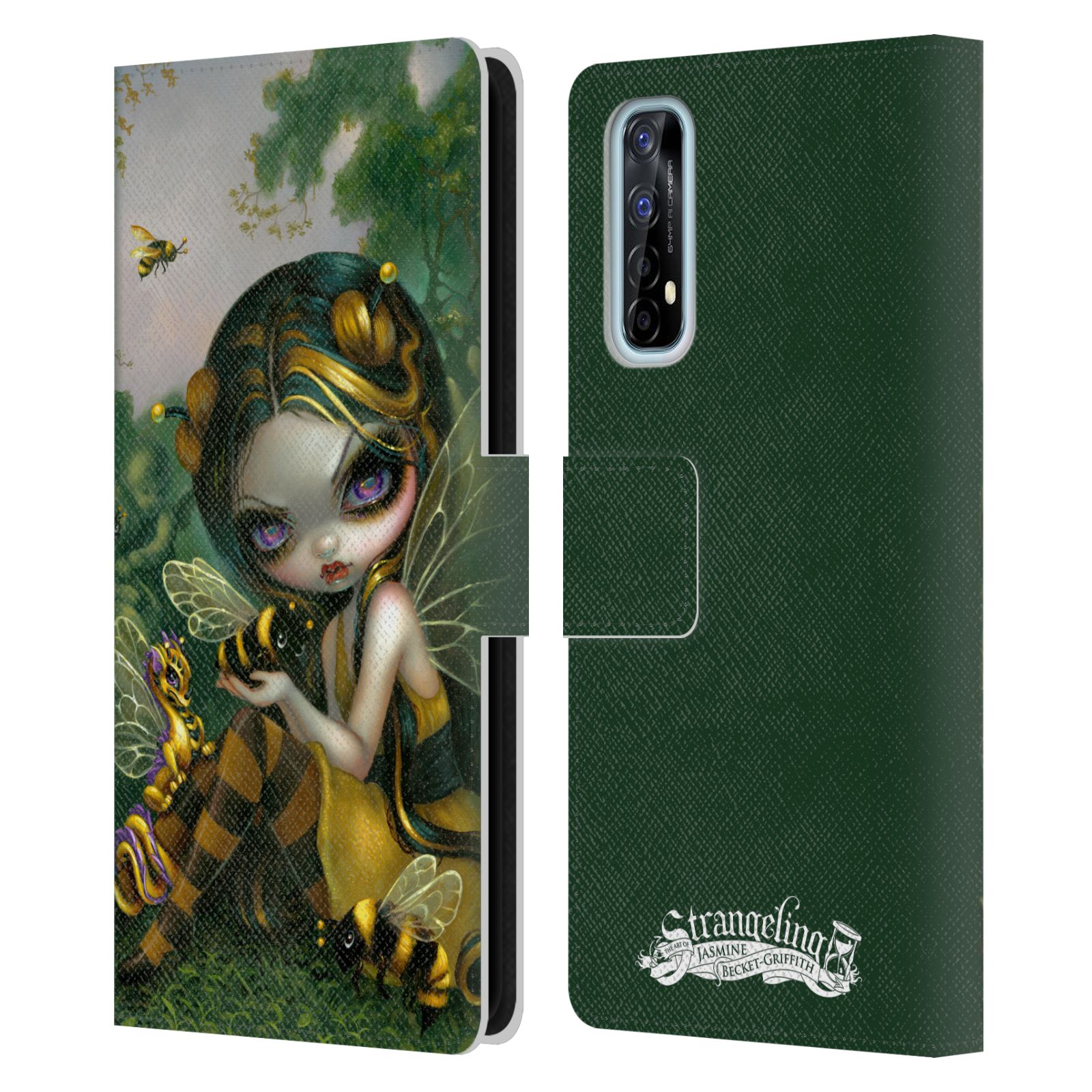 OFFICIAL STRANGELING DRAGON LEATHER BOOK WALLET CASE COVER FOR REALME PHONES - Picture 8 of 15
