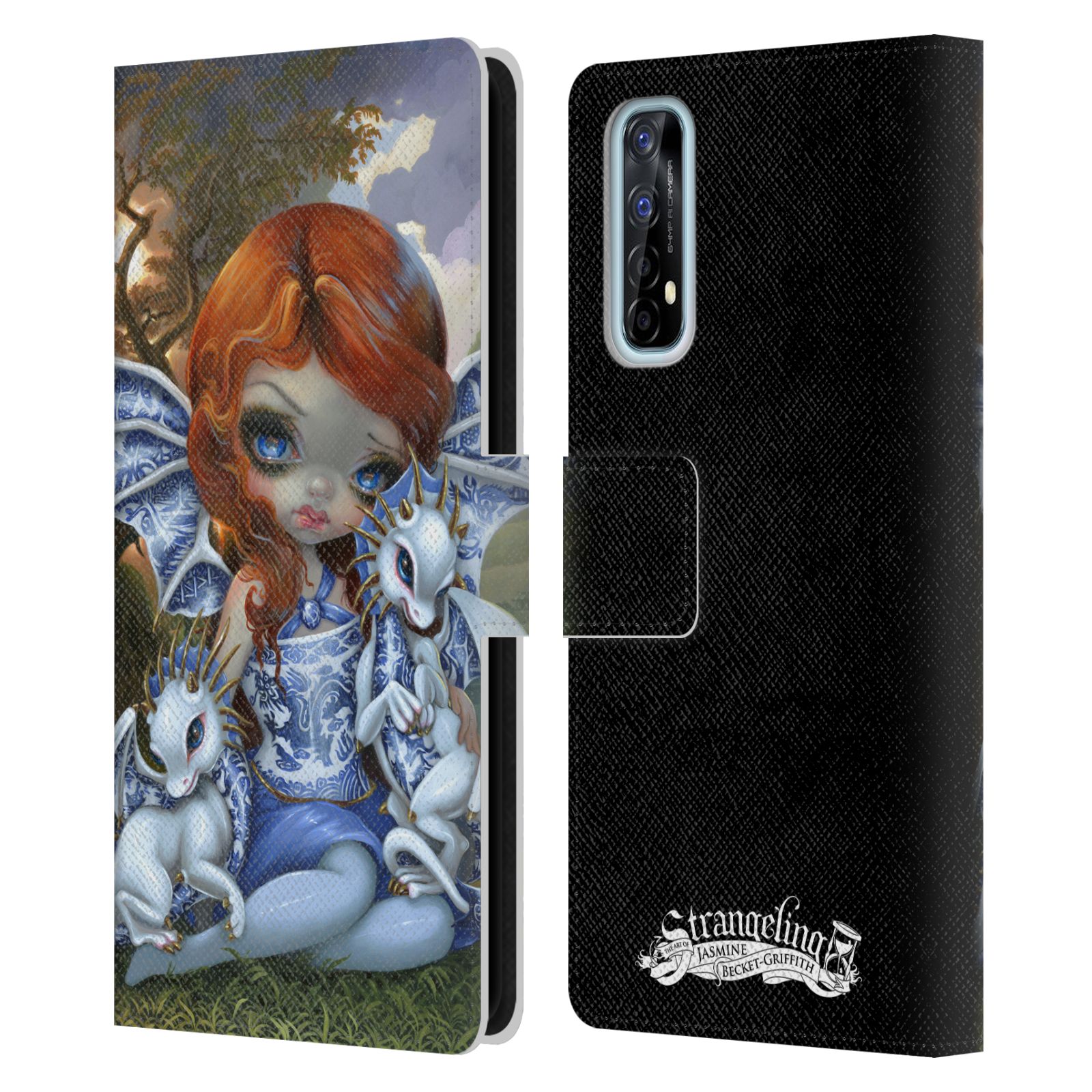 OFFICIAL STRANGELING DRAGON LEATHER BOOK WALLET CASE COVER FOR REALME PHONES - Picture 9 of 15
