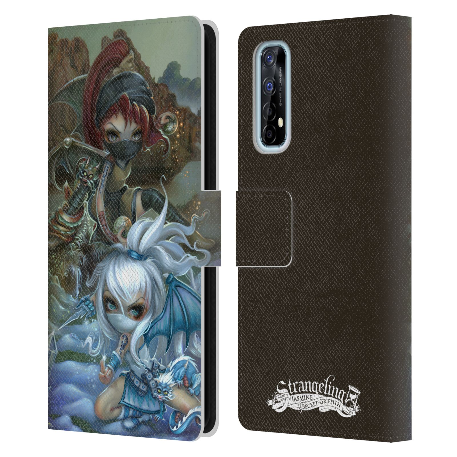 OFFICIAL STRANGELING DRAGON LEATHER BOOK WALLET CASE COVER FOR REALME PHONES - Picture 10 of 15