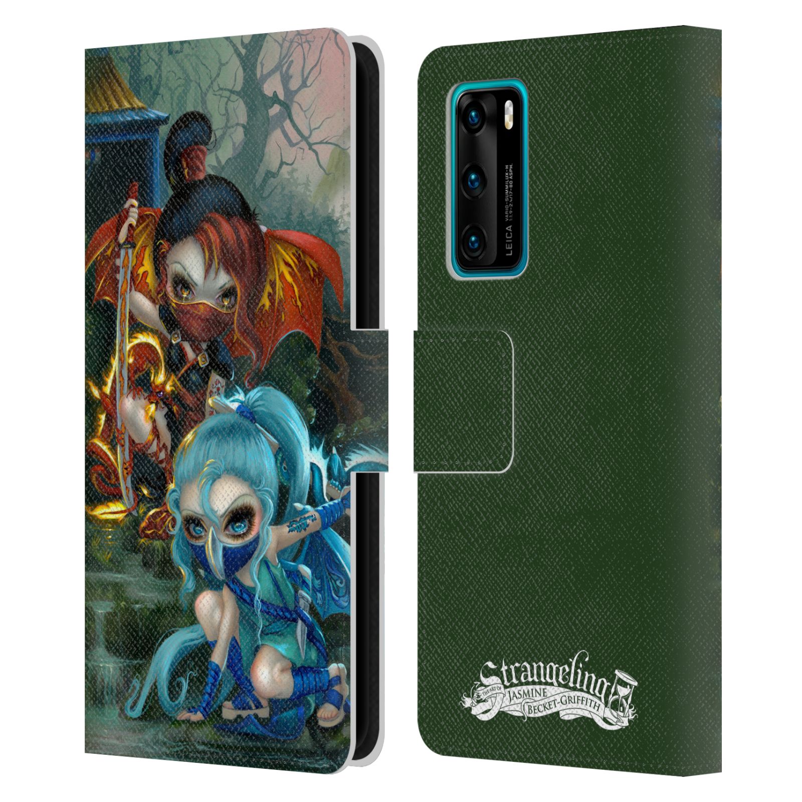 OFFICIAL STRANGELING DRAGON LEATHER BOOK WALLET CASE COVER FOR HUAWEI PHONES - Picture 10 of 11