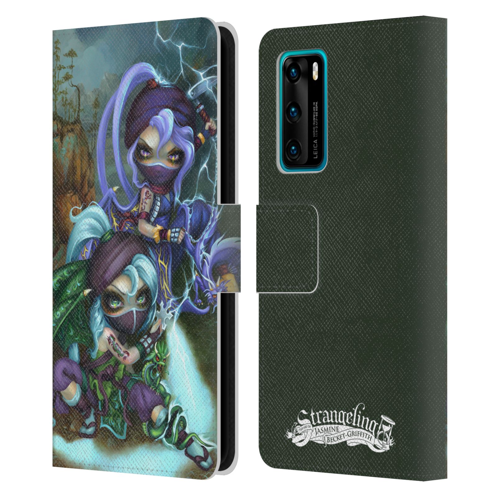 OFFICIAL STRANGELING DRAGON LEATHER BOOK WALLET CASE COVER FOR HUAWEI PHONES - Picture 11 of 11