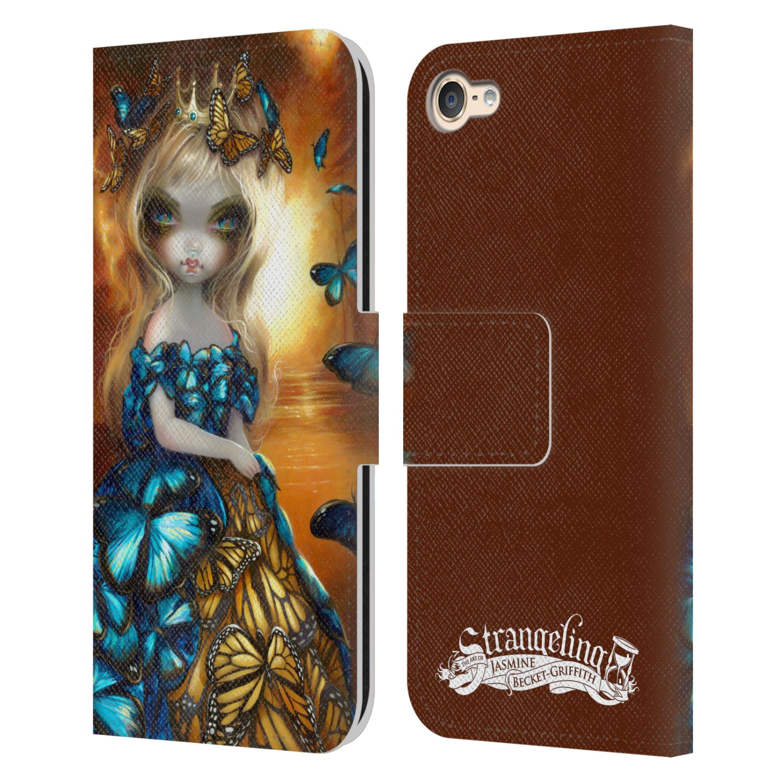 OFFICIAL STRANGELING FAIRY ART LEATHER BOOK WALLET CASE FOR APPLE iPOD TOUCH MP3 - Picture 11 of 15
