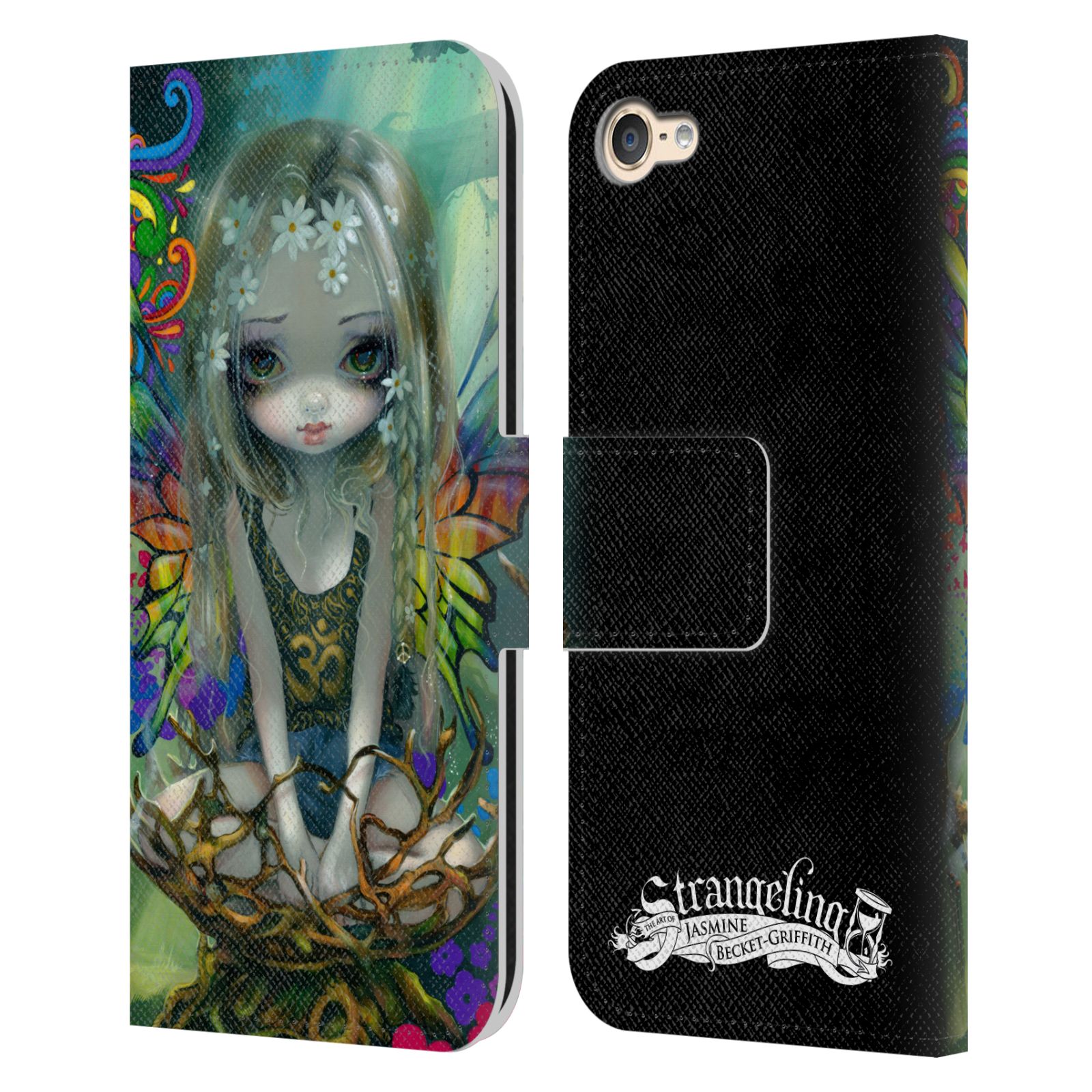 OFFICIAL STRANGELING FAIRY ART LEATHER BOOK WALLET CASE FOR APPLE iPOD TOUCH MP3 - Picture 12 of 15