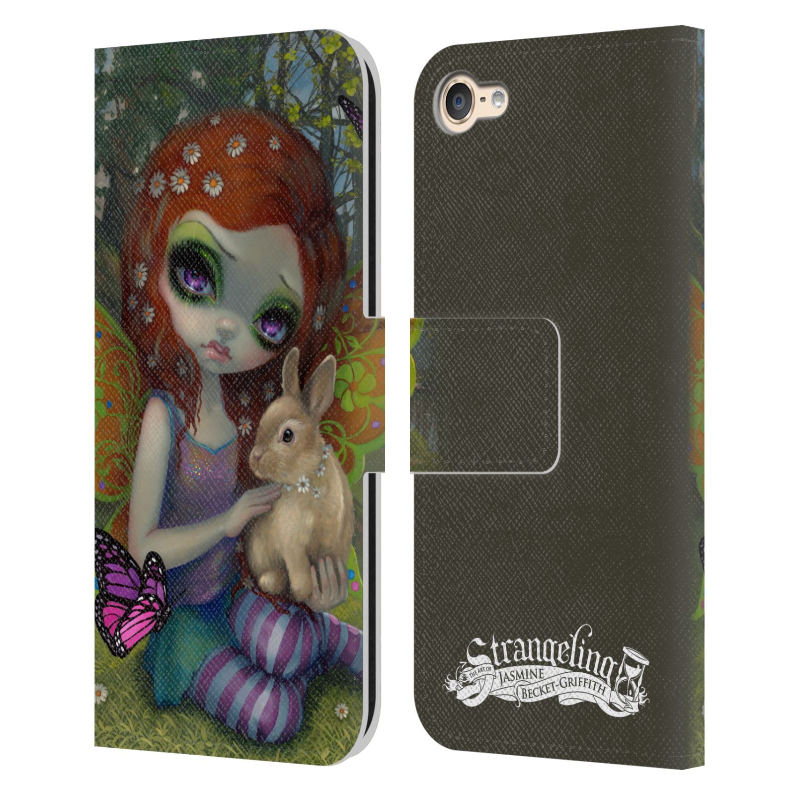 OFFICIAL STRANGELING FAIRY ART LEATHER BOOK WALLET CASE FOR APPLE iPOD TOUCH MP3 - Picture 13 of 15