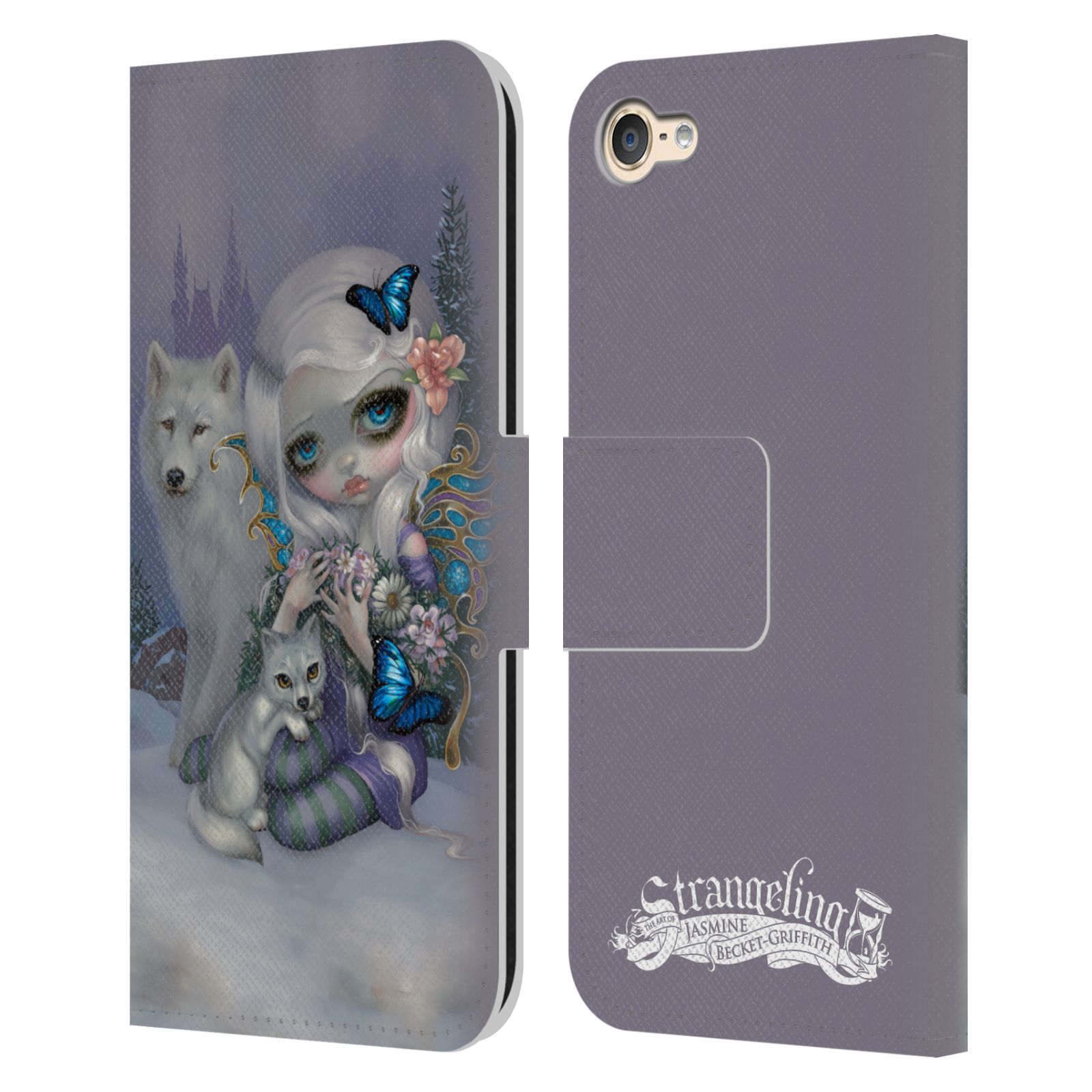 OFFICIAL STRANGELING FAIRY ART LEATHER BOOK WALLET CASE FOR APPLE iPOD TOUCH MP3 - Picture 15 of 15