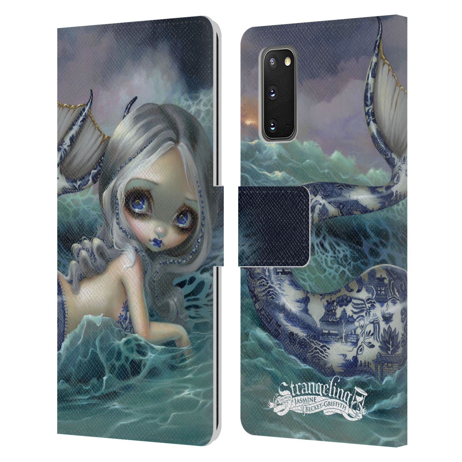 OFFICIAL STRANGELING MERMAID LEATHER BOOK WALLET CASE COVER FOR SAMSUNG PHONES 2 - Picture 7 of 10