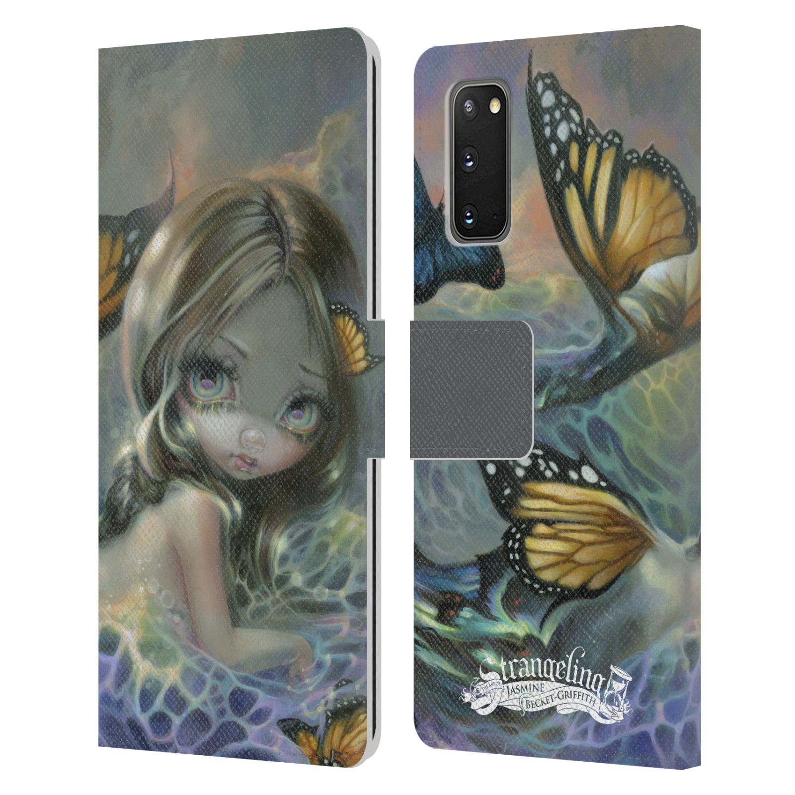 OFFICIAL STRANGELING MERMAID LEATHER BOOK WALLET CASE COVER FOR SAMSUNG PHONES 2 - Picture 8 of 10