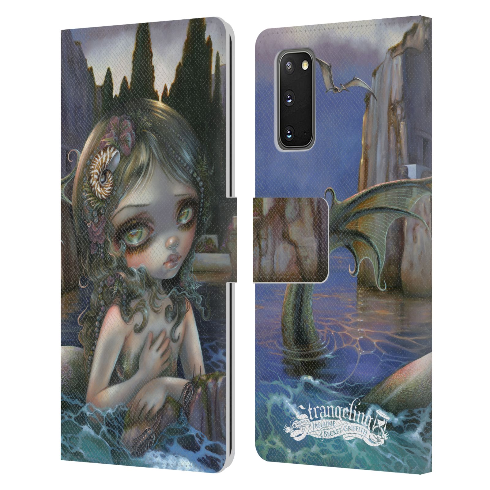 OFFICIAL STRANGELING MERMAID LEATHER BOOK WALLET CASE COVER FOR SAMSUNG PHONES 2 - Picture 9 of 10