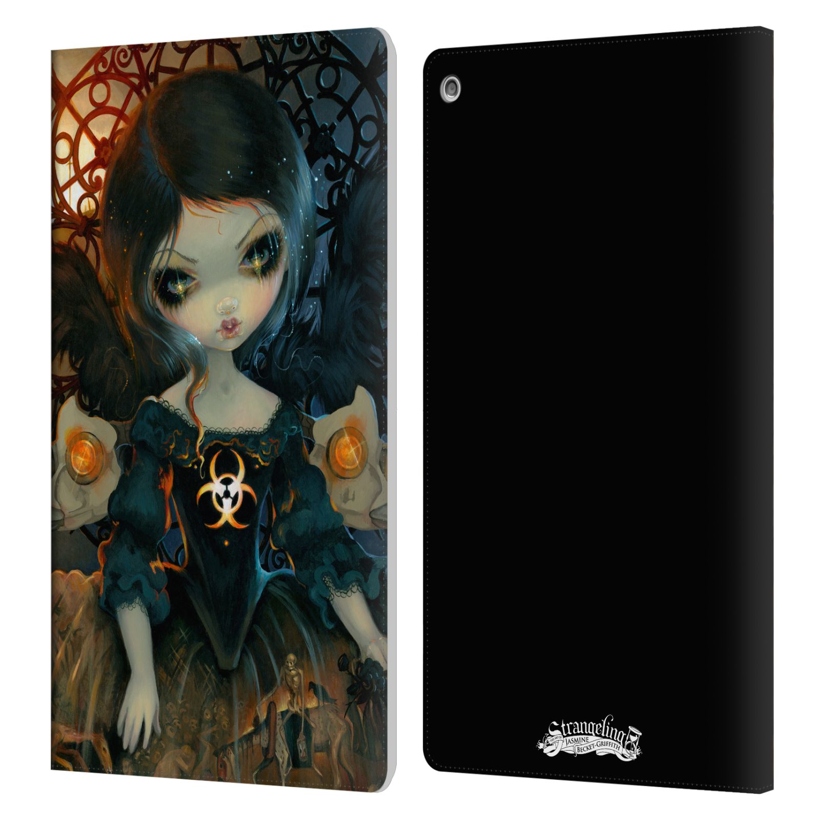 OFFICIAL STRANGELING SURREALISM LEATHER BOOK WALLET CASE COVER FOR AMAZON FIRE - Picture 11 of 16