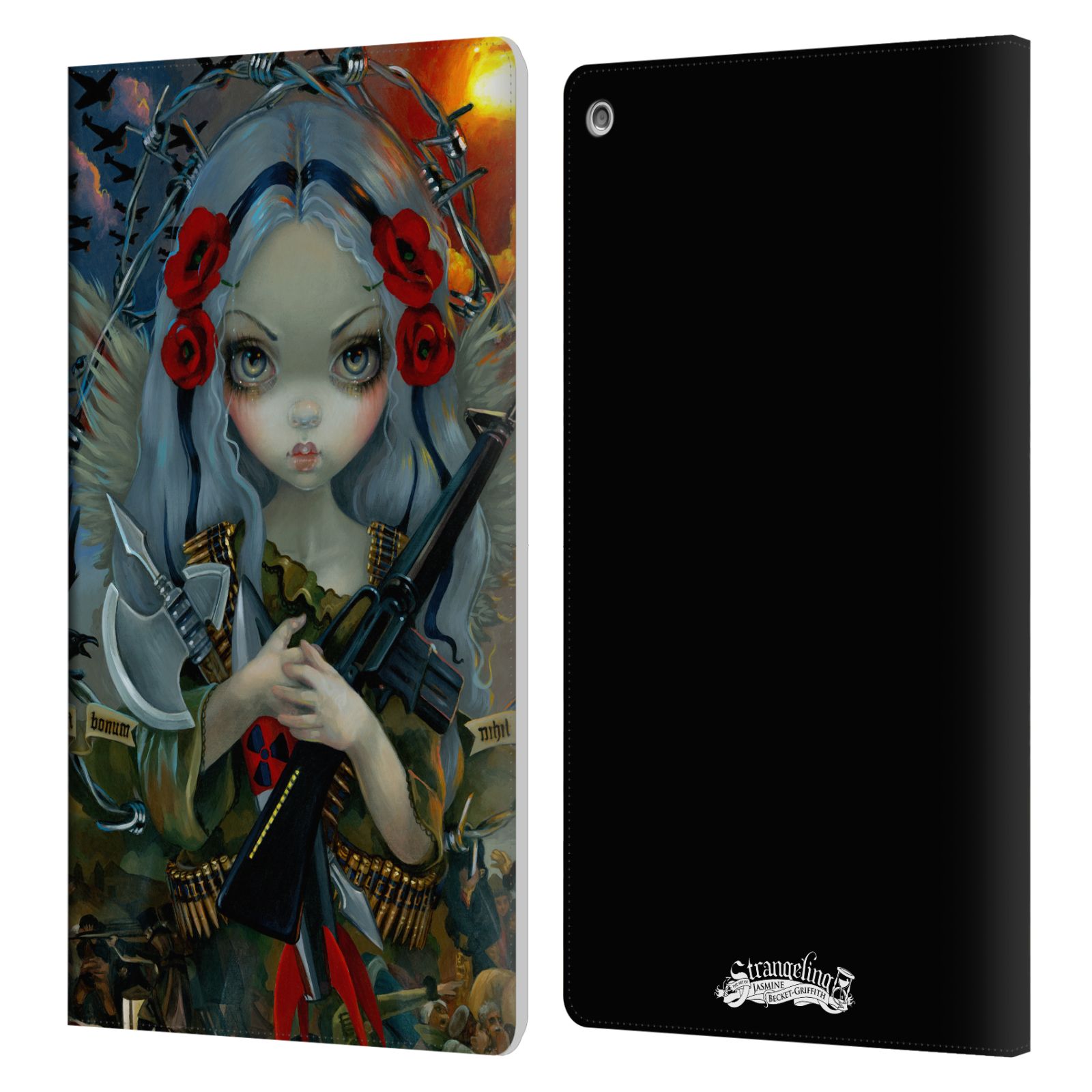 OFFICIAL STRANGELING SURREALISM LEATHER BOOK WALLET CASE COVER FOR AMAZON FIRE - Picture 12 of 16