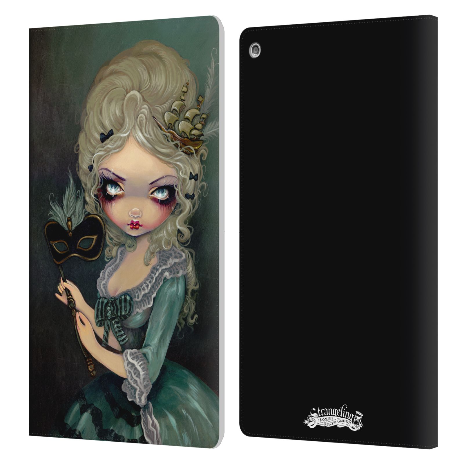 OFFICIAL STRANGELING SURREALISM LEATHER BOOK WALLET CASE COVER FOR AMAZON FIRE - Picture 14 of 16