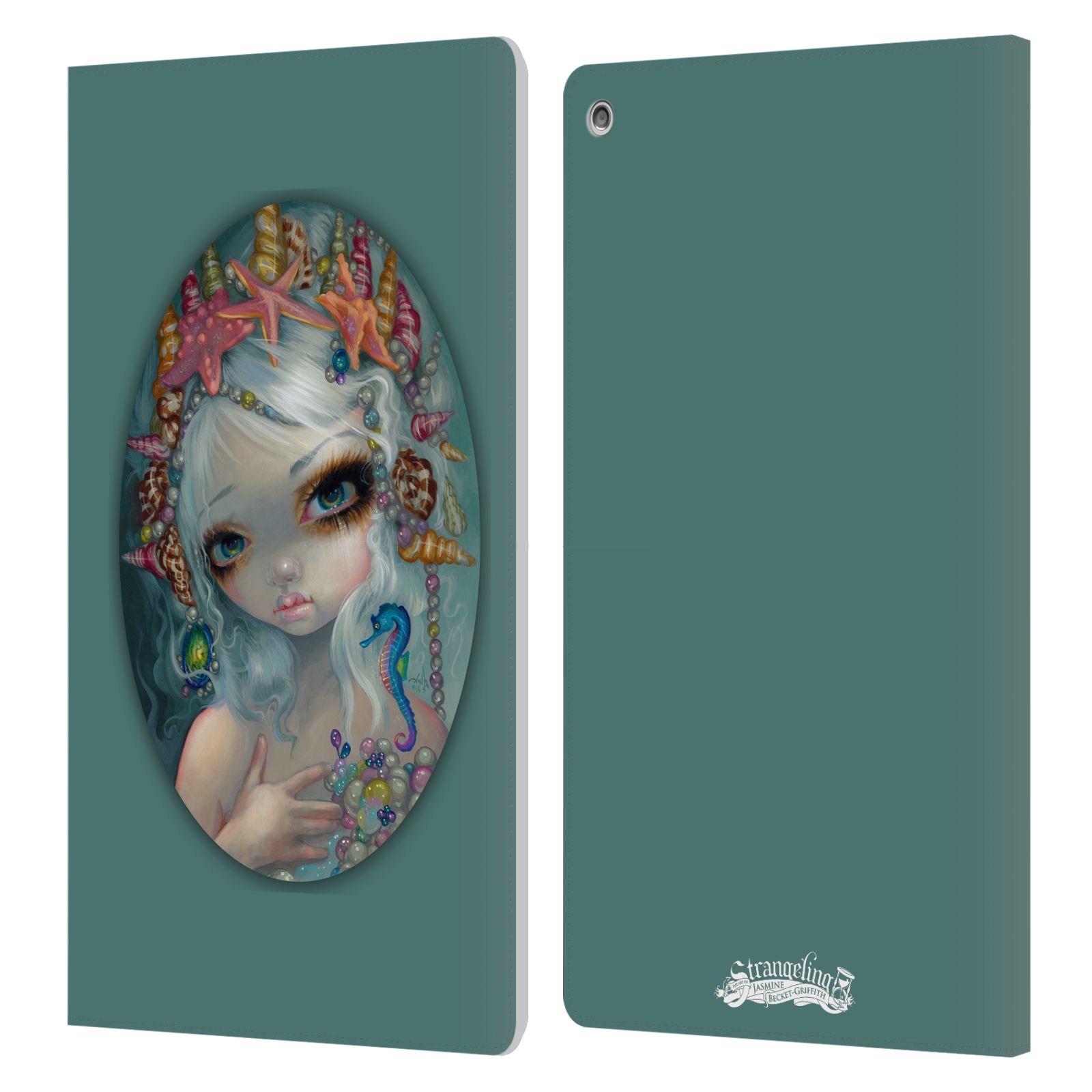 OFFICIAL STRANGELING SURREALISM LEATHER BOOK WALLET CASE COVER FOR AMAZON FIRE - Picture 15 of 16