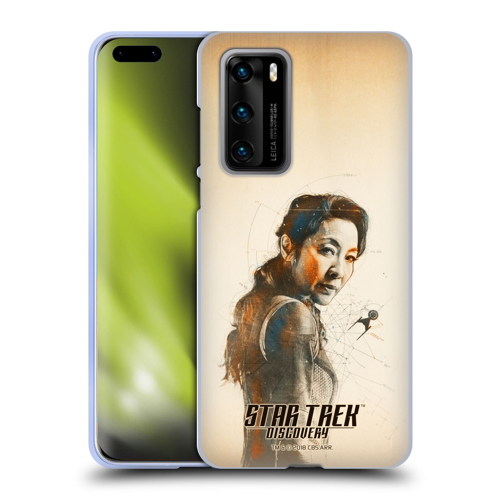 OFFICIAL STAR TREK DISCOVERY GRUNGE CHARACTERS GEL CASE FOR HUAWEI