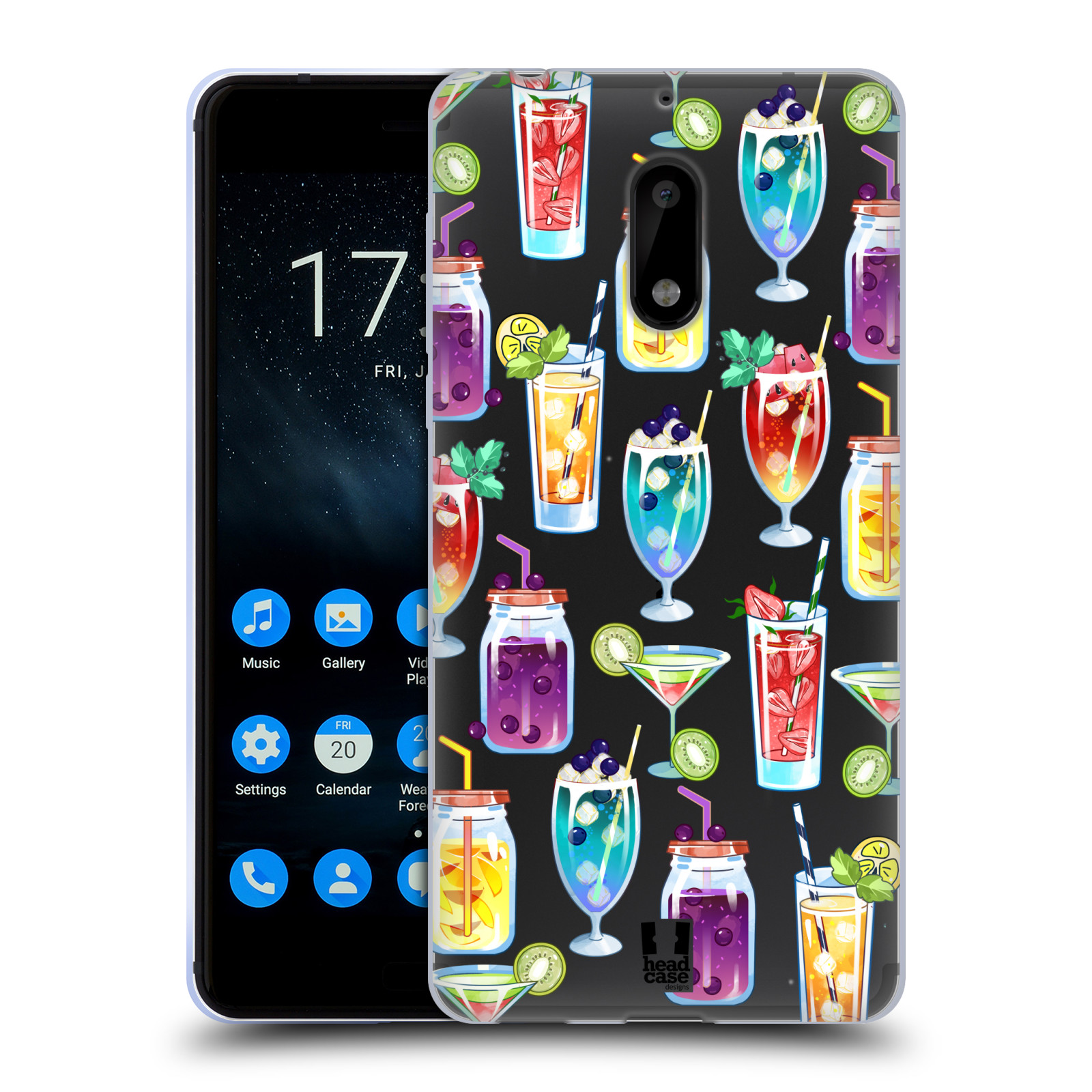 HEAD CASE DESIGNS SUMMER TREATS COLLECTION SOFT GEL CASE FOR NOKIA PHONES 1