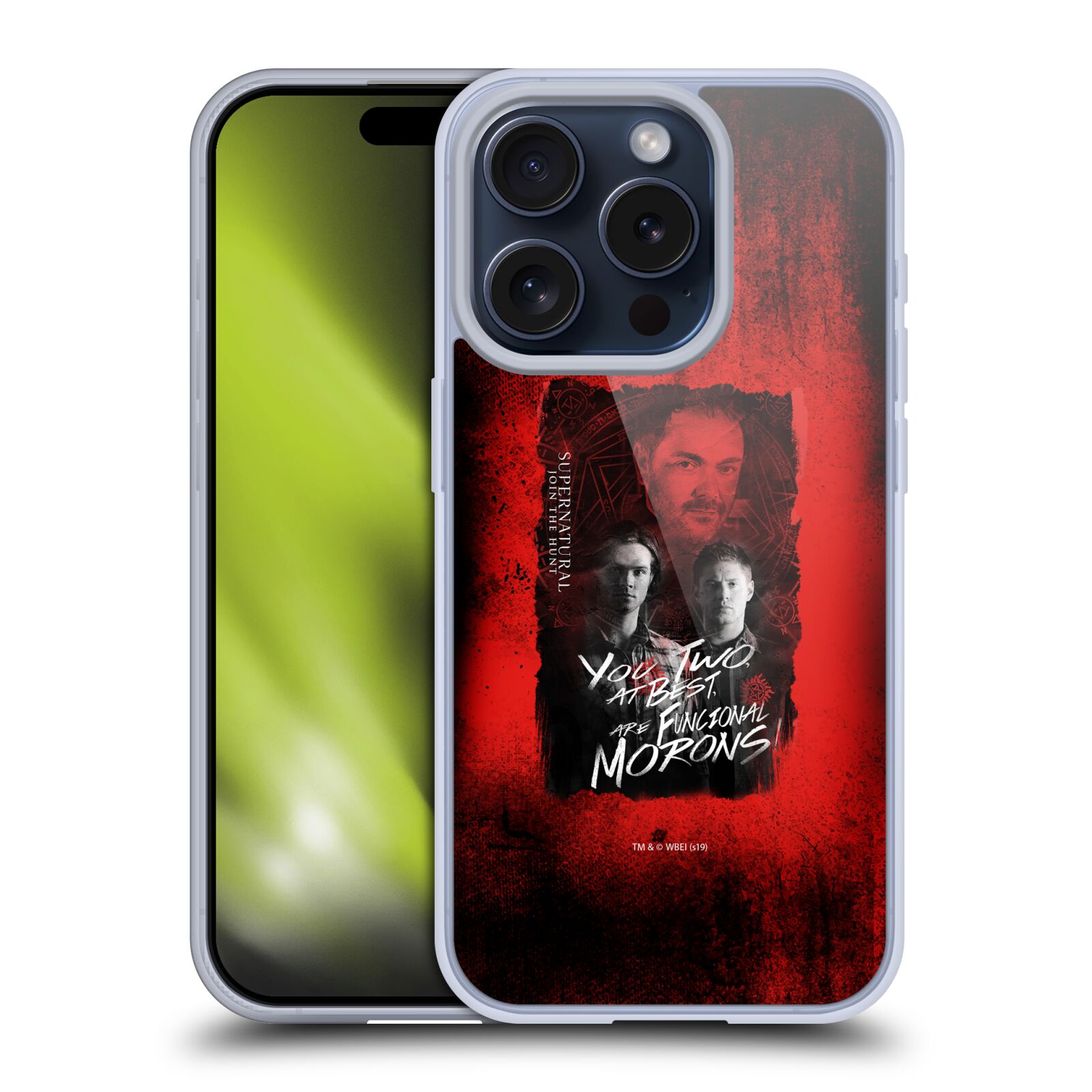 OFFICIAL SUPERNATURAL GRAPHIC SOFT GEL CASE FOR APPLE iPHONE PHONES - Picture 9 of 12