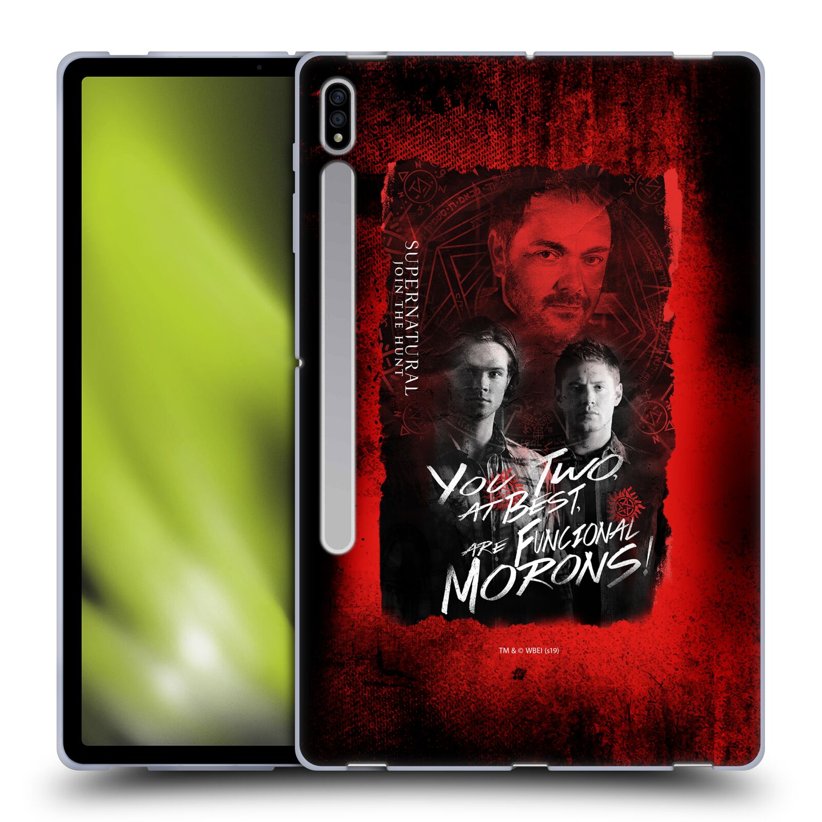 OFFICIAL SUPERNATURAL GRAPHIC SOFT GEL CASE FOR SAMSUNG TABLETS 1 - Picture 9 of 12